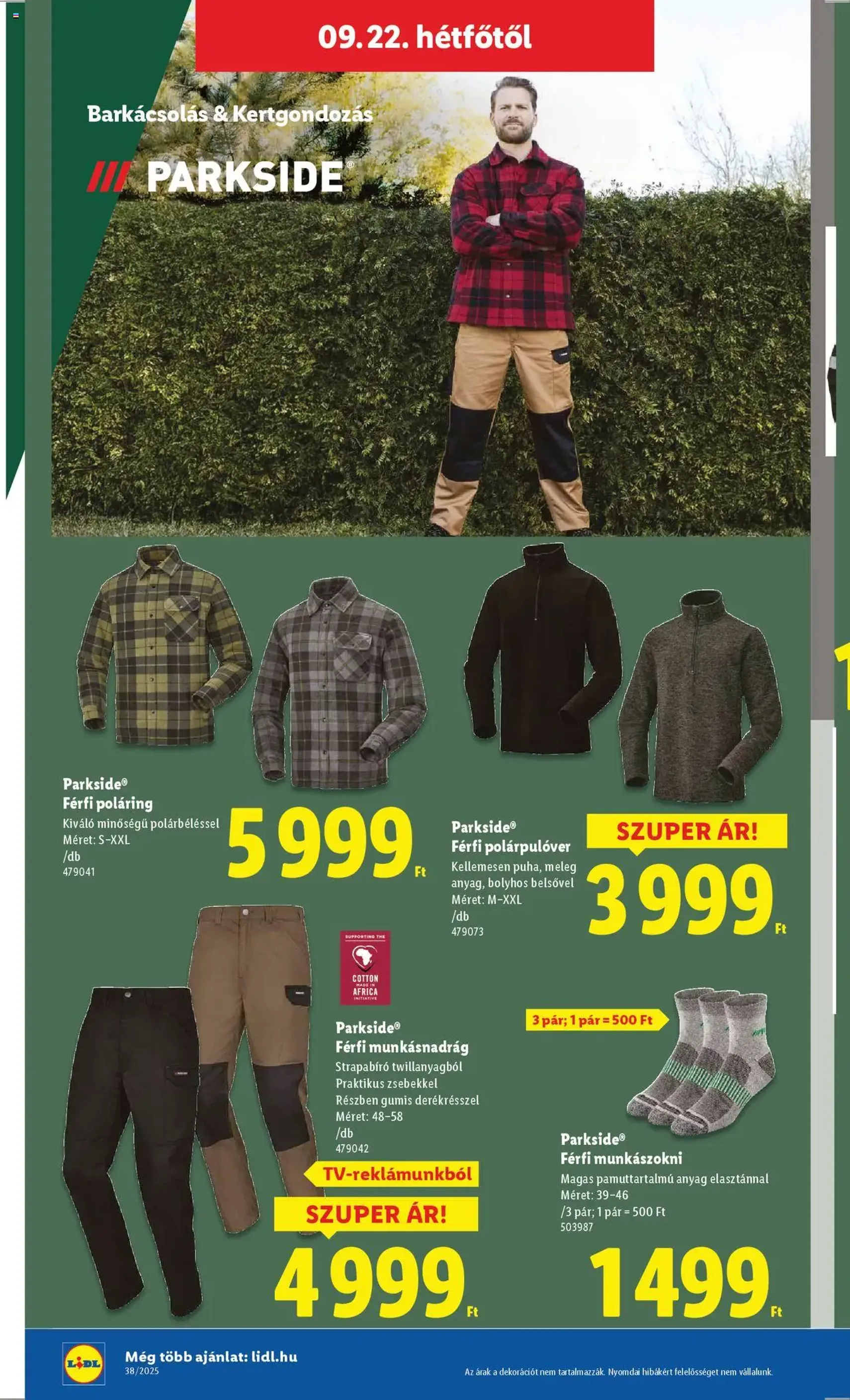 Lidl Akciós újság - 2025.09.18. érvényes szórólap 58 oldal 74 oldalból