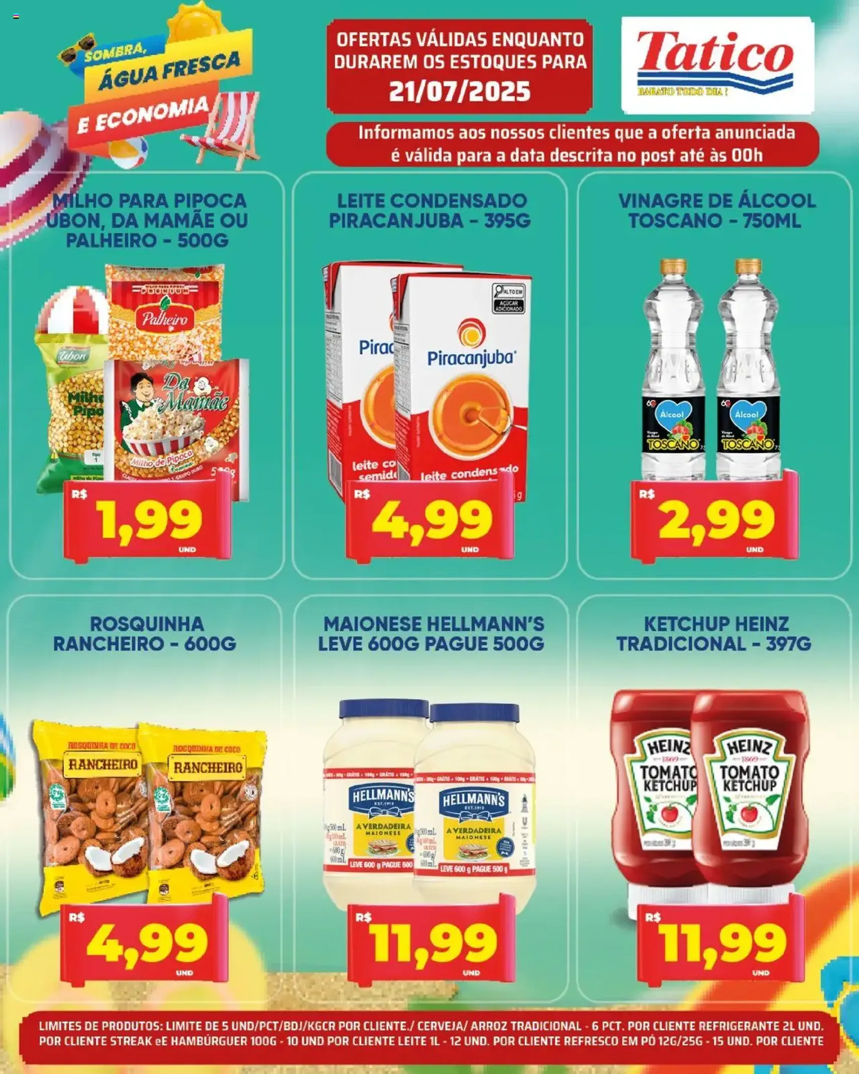 Tatico - Ofertas do Dia - folheto válido a partir de 21/07/2025 página 4 de 20 Tatico - Ofertas do Dia - folheto válido a partir de 21/07/2025 página 4 de 20