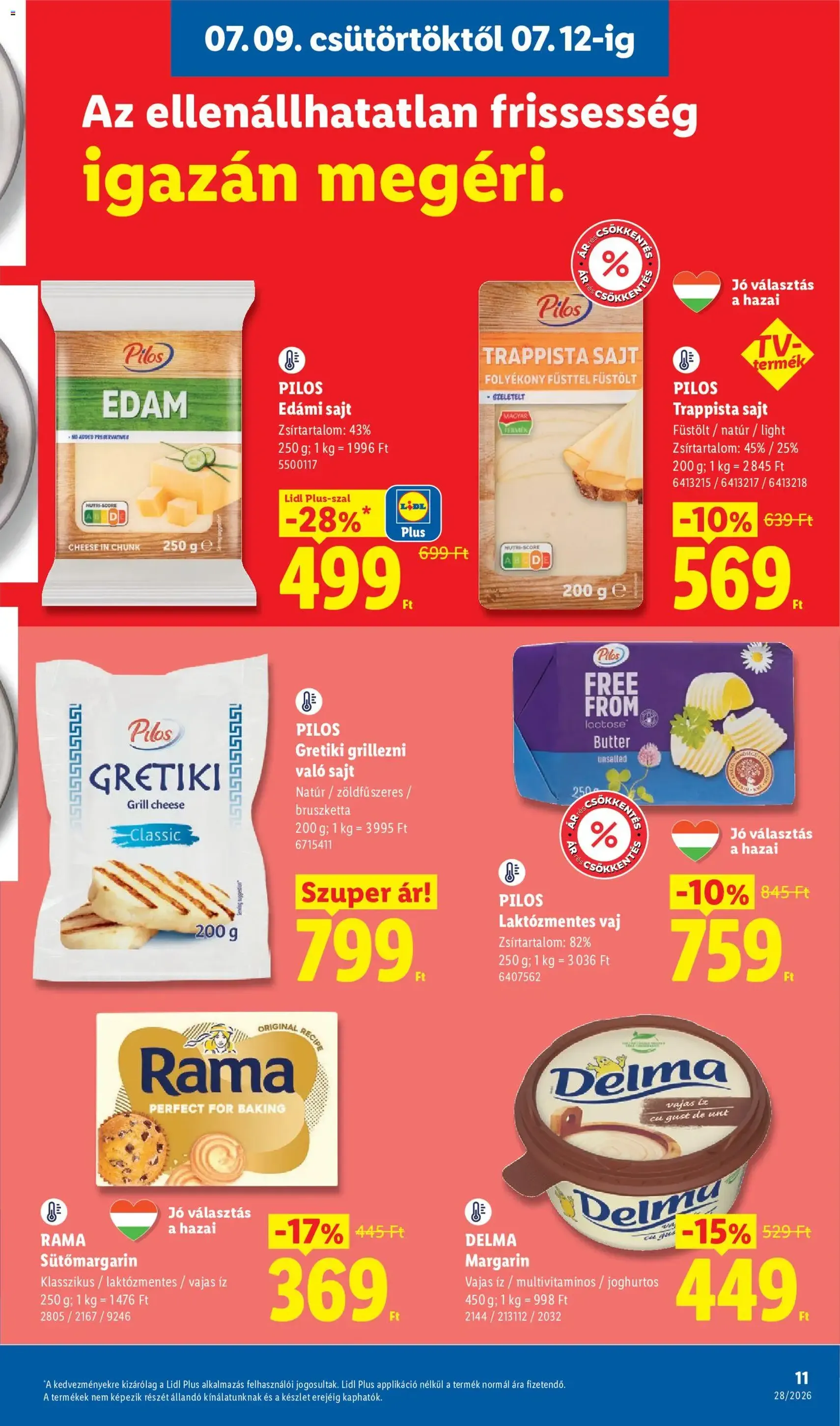 Lidl akciós újság - 2026.07.09. érvényes szórólap 11 oldal 80 oldalból