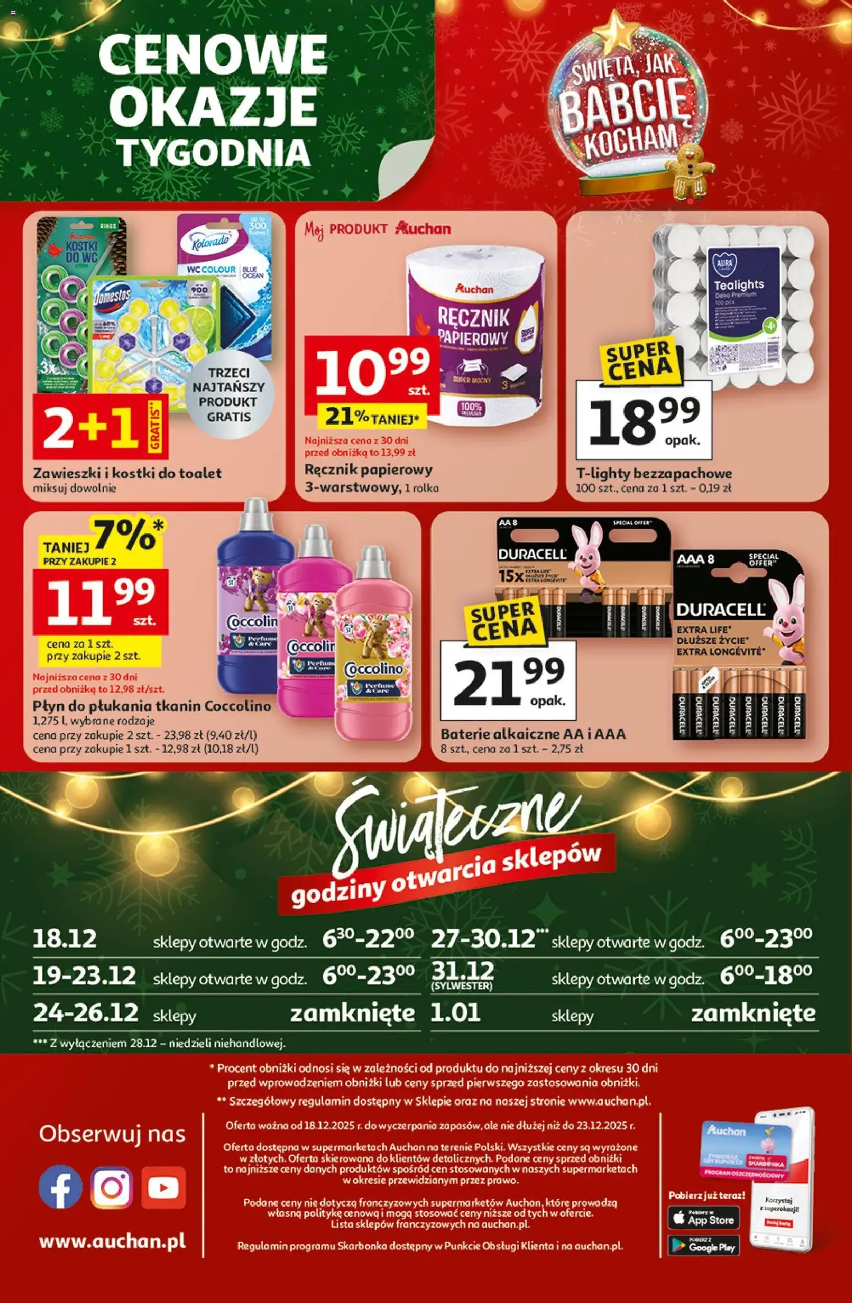 Auchan Gazetka - ważny gazetka od 18.12.2025 strona 8 z 8