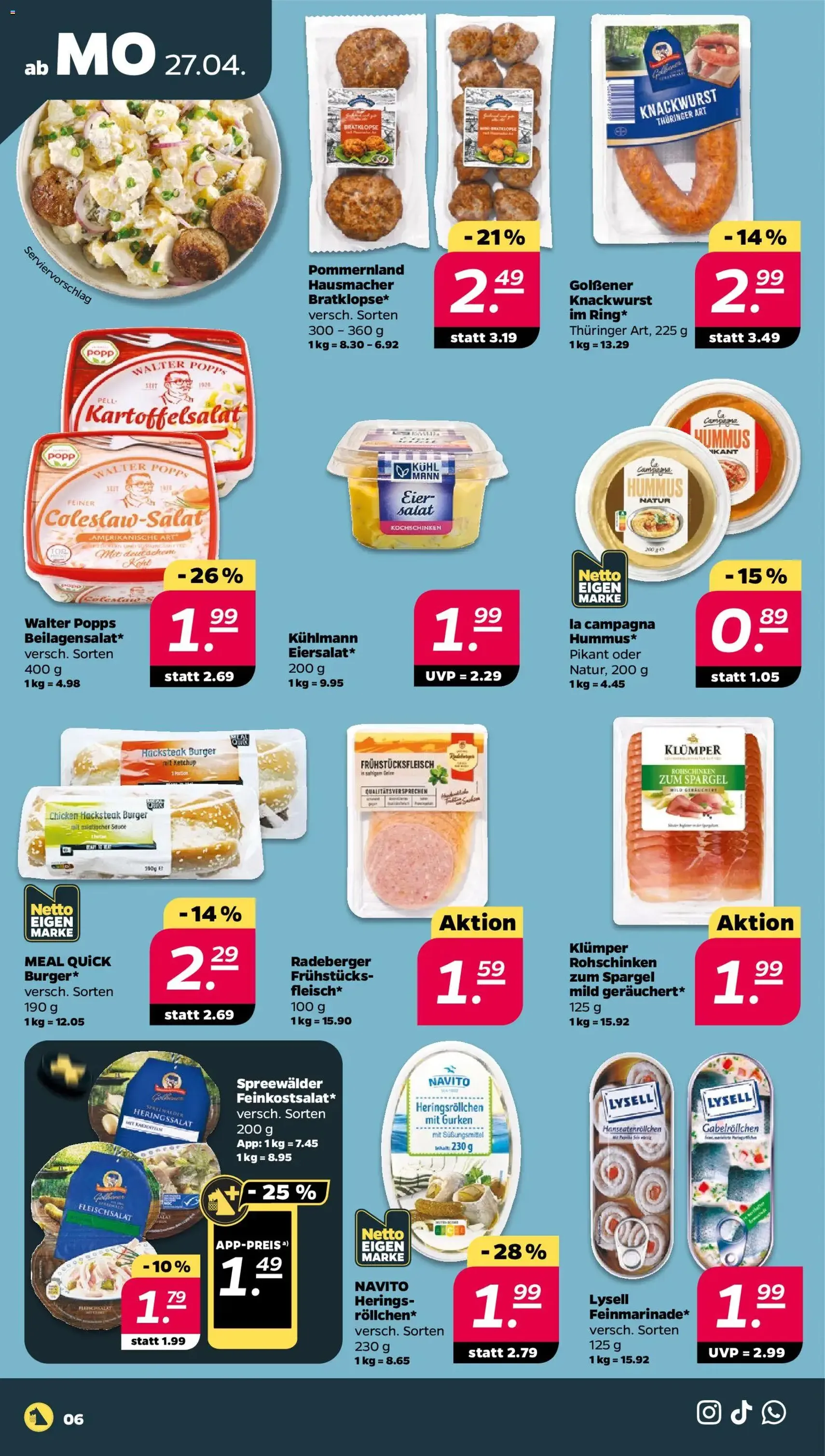 Netto Prospekt - Gültiger Prospekt ab 27.04.2026, Seite 6 von insgesamt 37