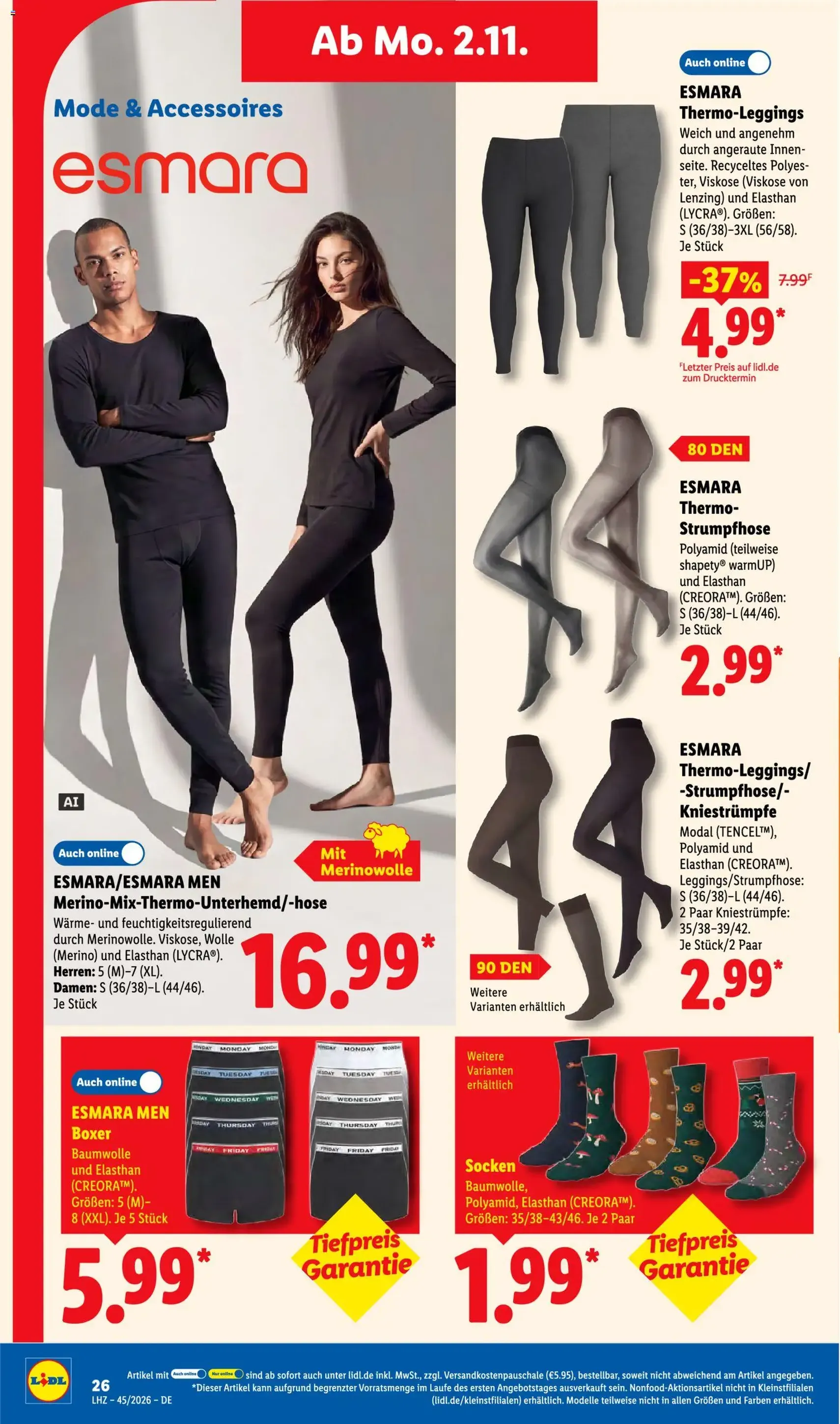 Lidl Prospekt - Gültiger Prospekt ab 02.11.2026, Seite 42 von insgesamt 75