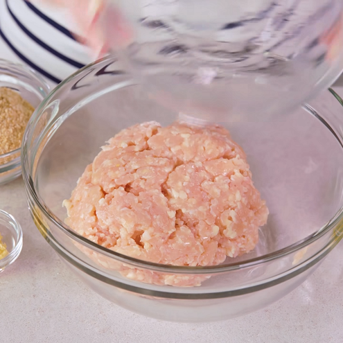 Polpette di petto di pollo - procedimento 1