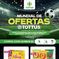 Vista previa del folleto Tottus Ofertas válido desde 06.07.2026