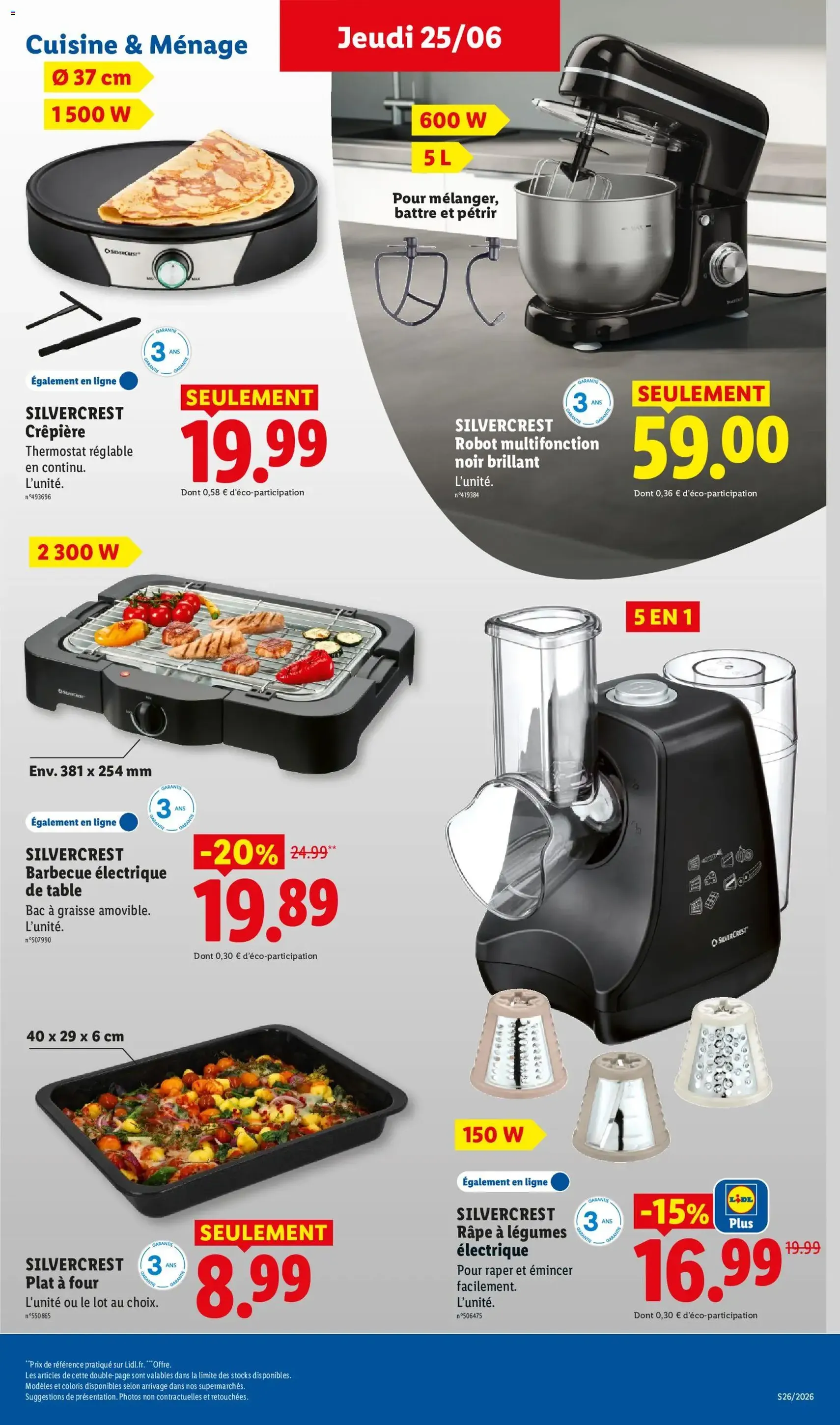 LIDL catalogue - brochure valable à partir du 25/06/2026, page 33 sur 72