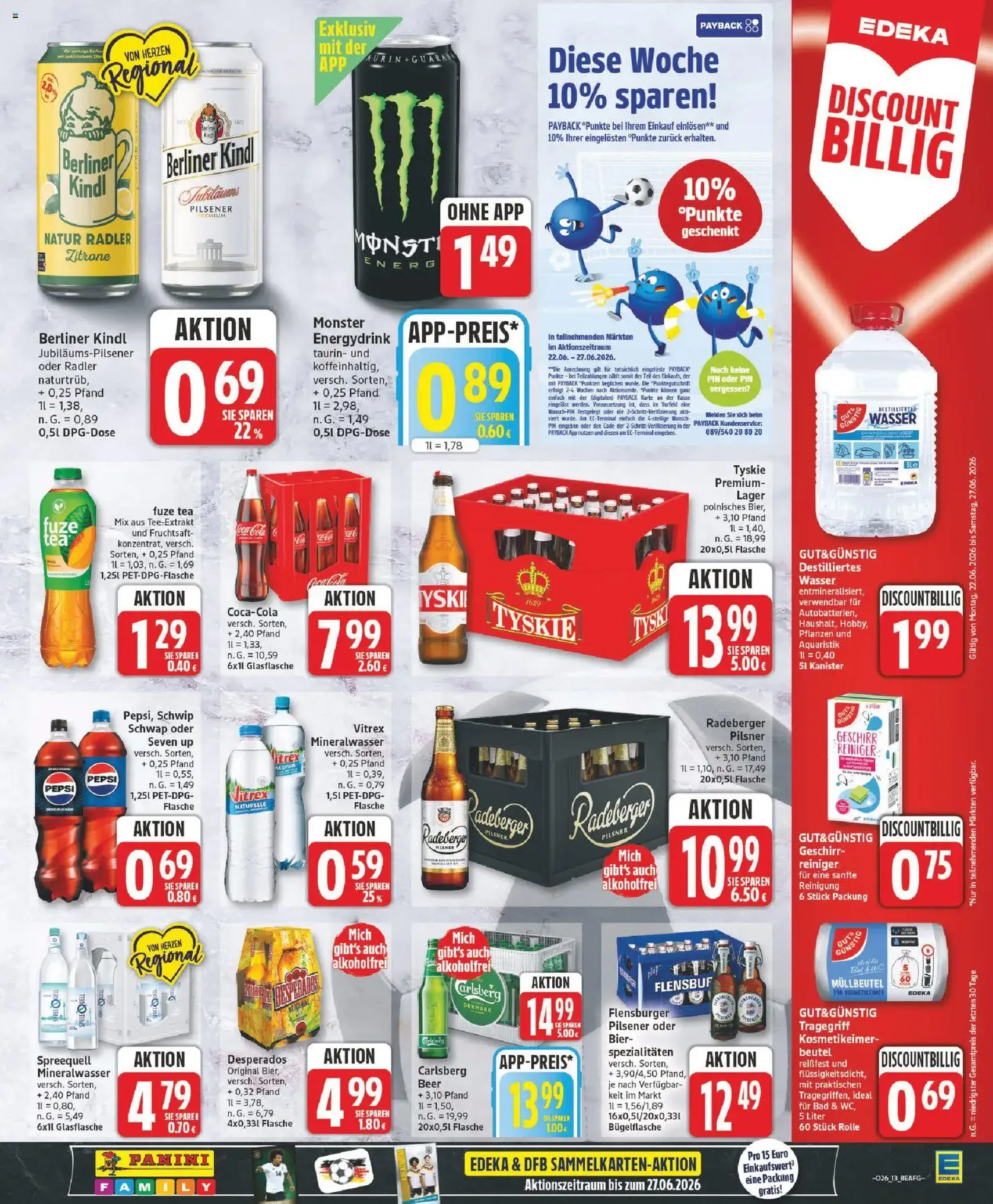 Edeka Prospekt - Gültiger Prospekt ab 22.06.2026, Seite 13 von insgesamt 25
