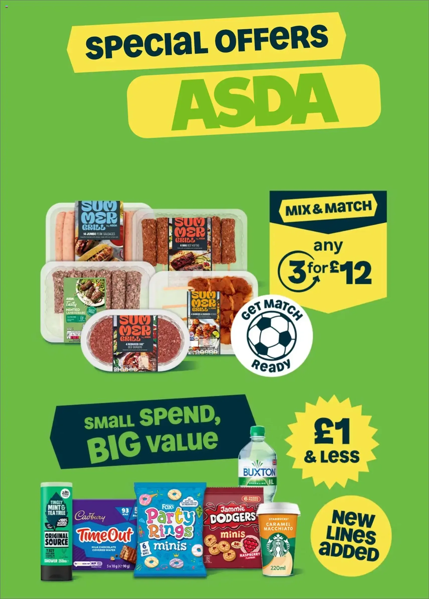 Weekly offers Asda - valid flyer from 16/06/2026, page 3 of 5