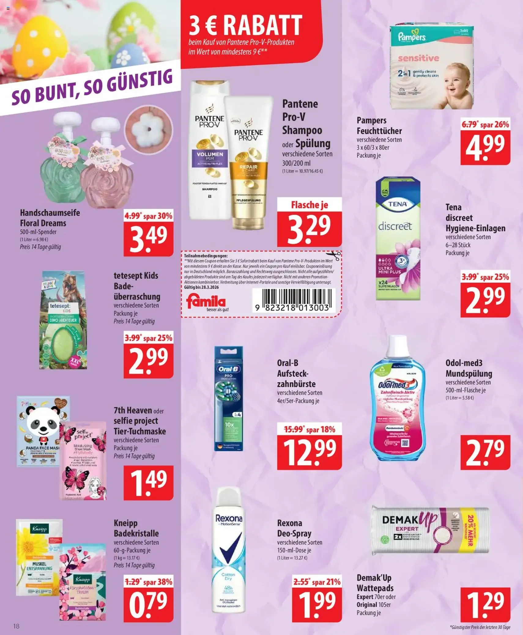 Famila Prospekt - Gültiger Prospekt ab 23.03.2026, Seite 18 von insgesamt 28