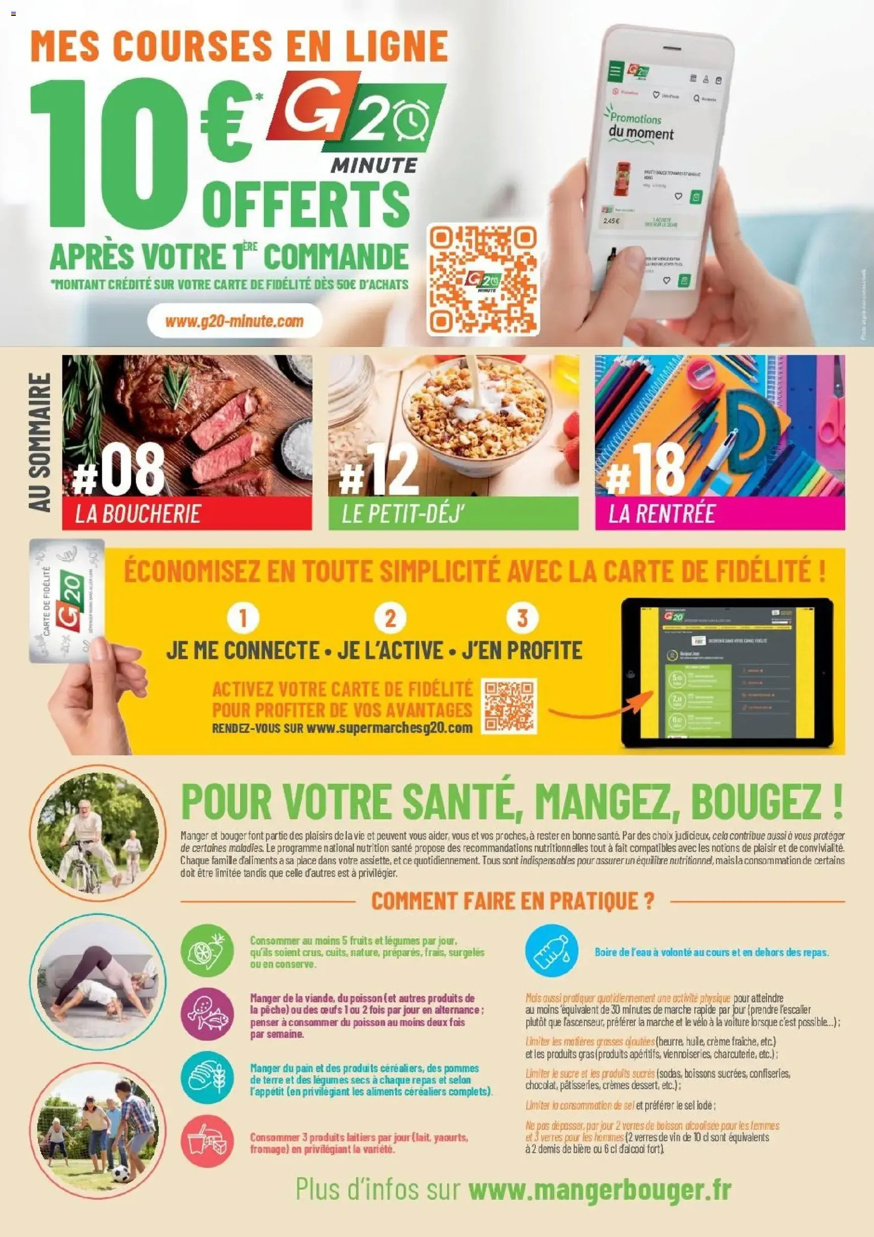 G20 Supermarchés catalogue - brochure valable à partir du 26/08/2026, page 2 sur 20