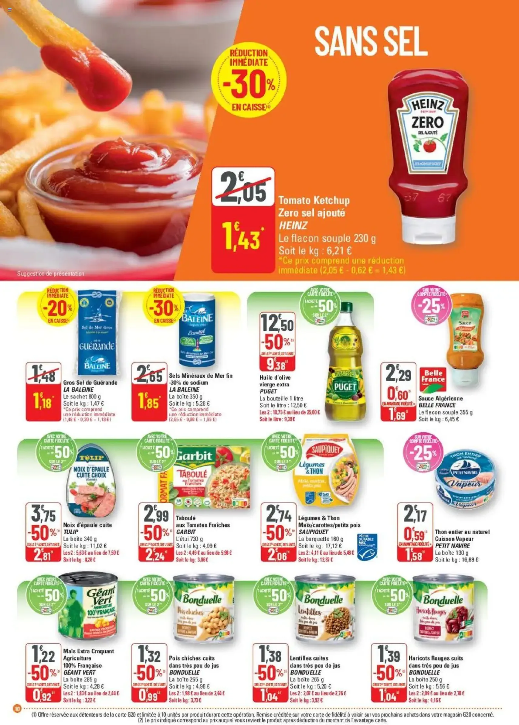 G20 Supermarchés catalogue - brochure valable à partir du 27/08/2025, page 10 sur 24