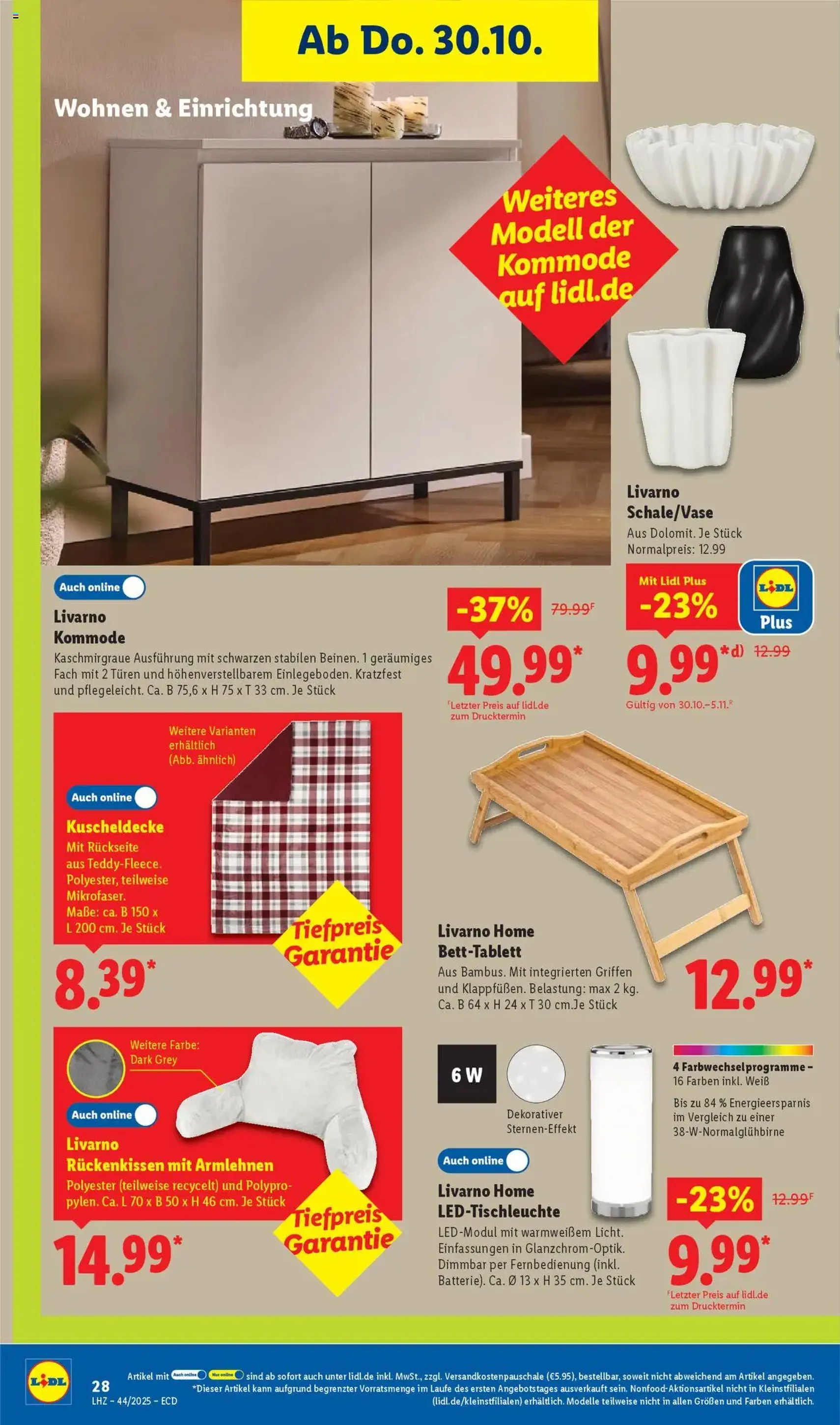 Lidl - Prospekt - Gültiger Prospekt ab 27.10.2025, Seite 48 von insgesamt 67 Lidl - Prospekt - Gültiger Prospekt ab 27.10.2025, Seite 48 von insgesamt 67
