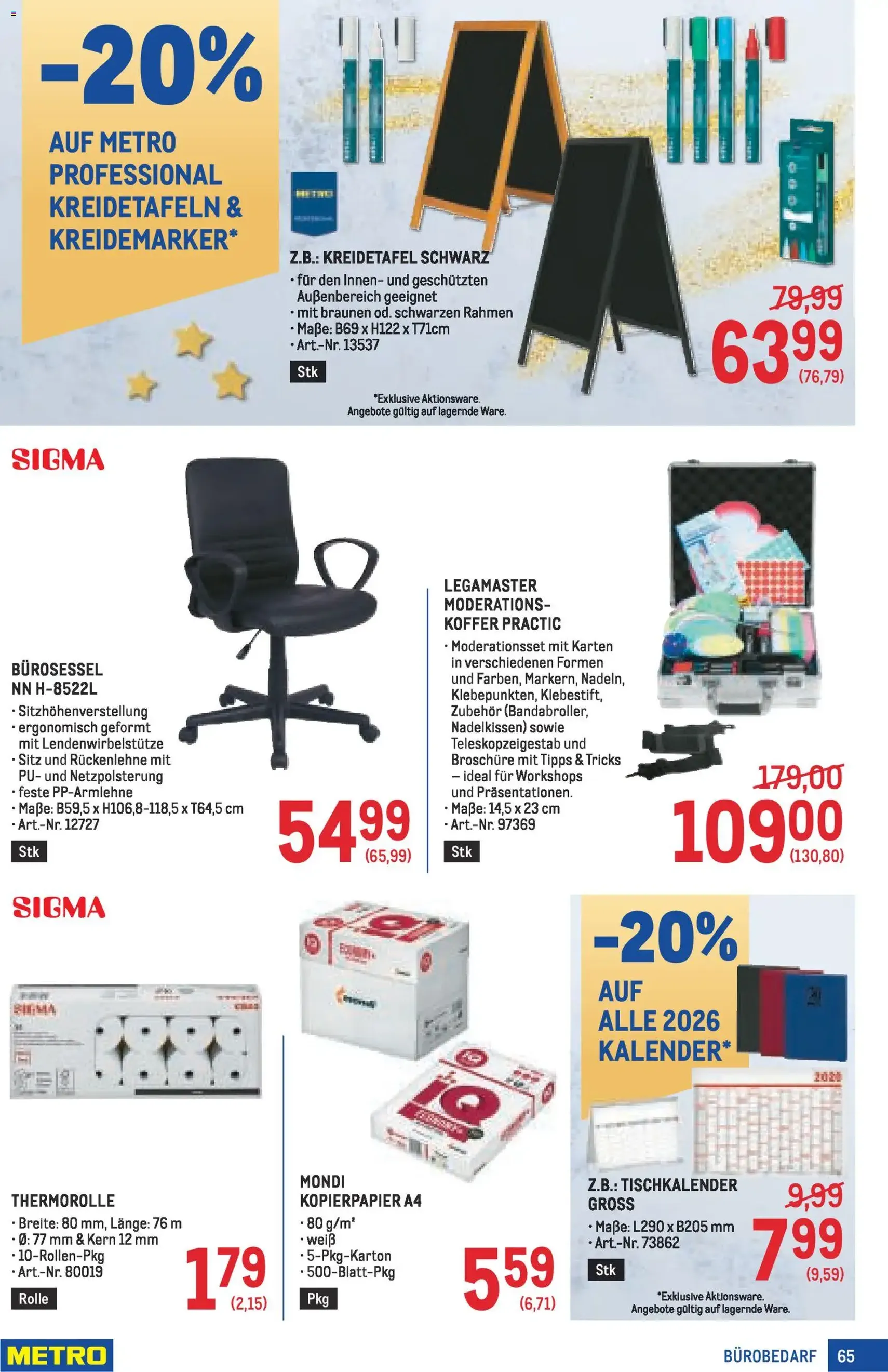 Metro angebote Profi - Gültiger Prospekt ab 11.12.2025, Seite 65 von insgesamt 72