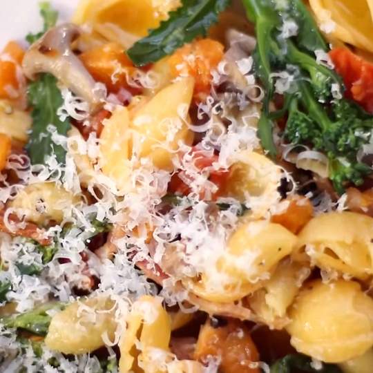 Anteprima ricetta Pasta e zucca