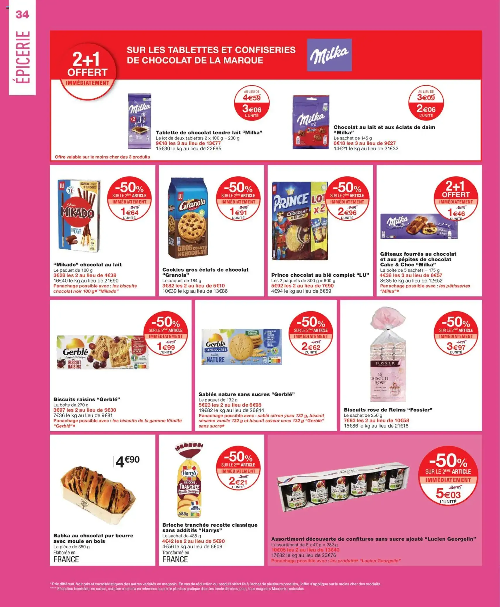 Monoprix catalogue - brochure valable à partir du 03/03/2026, page 34 sur 68