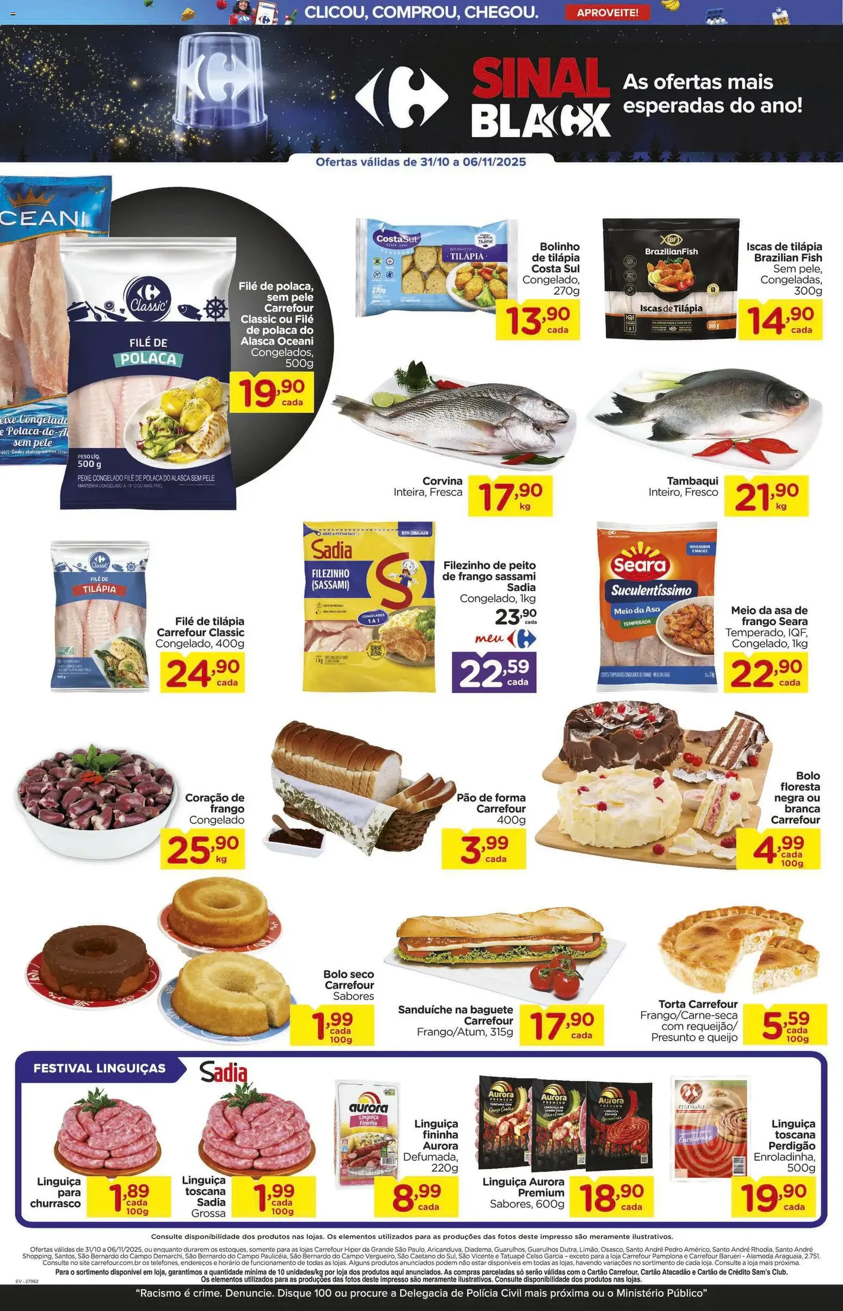 Carrefour Black Friday - folheto válido a partir de 31/10/2025 página 3 de 18 Carrefour Black Friday - folheto válido a partir de 31/10/2025 página 3 de 18