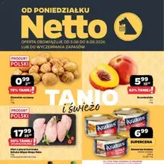 Netto gazetka od poniedziałku - podgląd gazetki ważnej od 03.08.2026