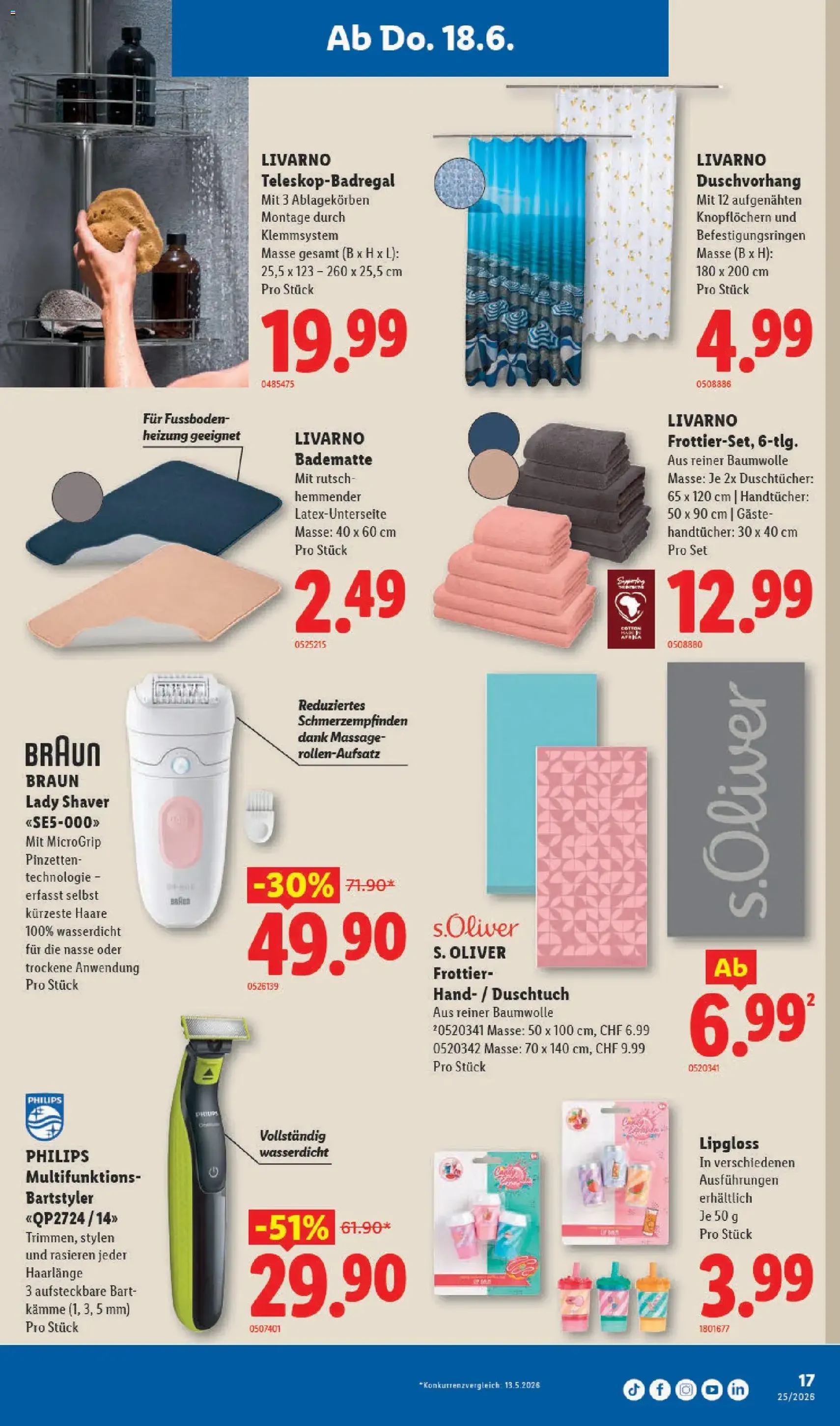 Lidl aktionen - Gültiger Prospekt ab 18.06.2026, Seite 19 von insgesamt 30