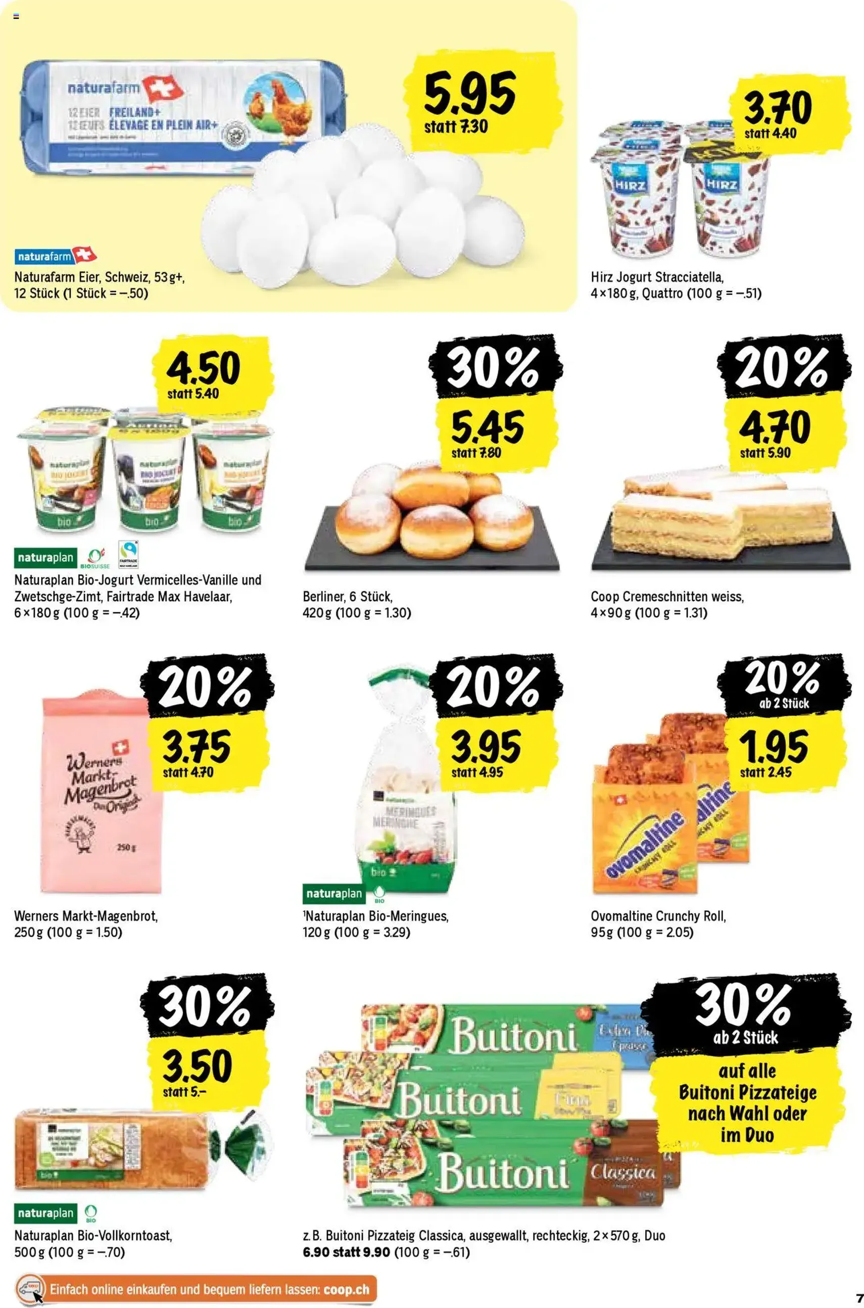 Coop Aktionen - Gültiger Prospekt ab 09.10.2025, Seite 7 von insgesamt 24
