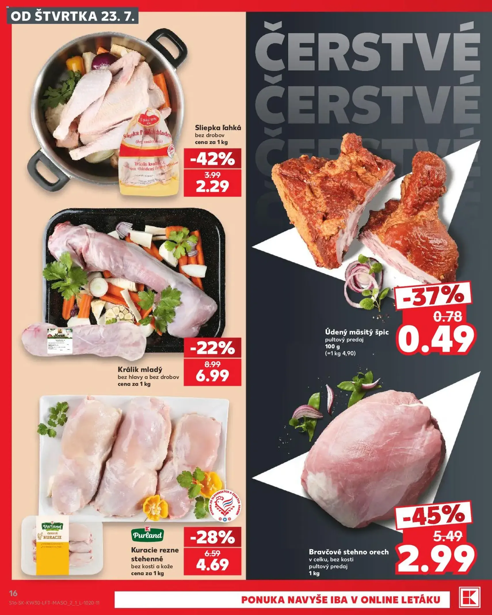 Kaufland leták - platný leták od 23.07.2026 strana 16 z 74