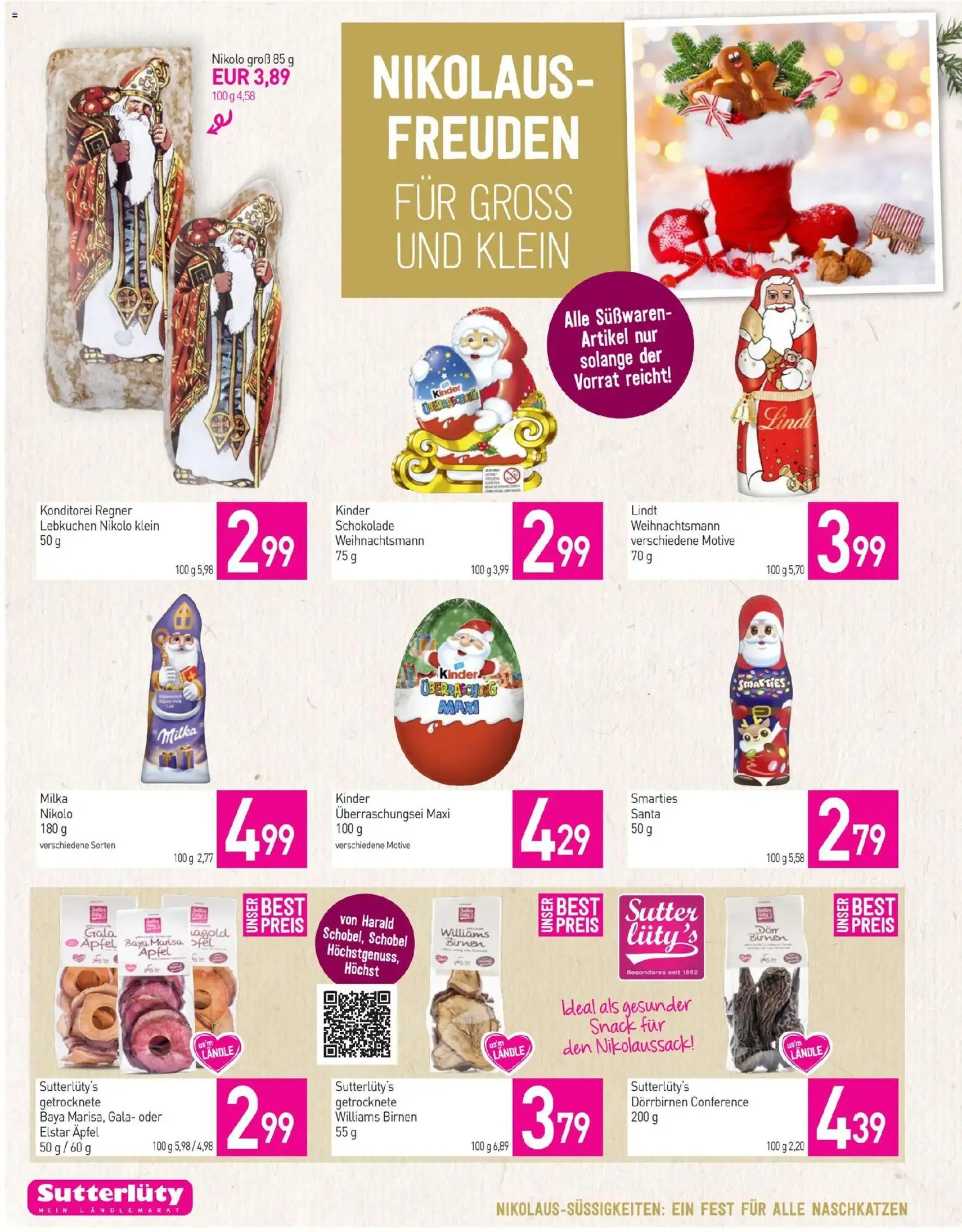 Sutterlüty Flugblatt - Gültiger Prospekt ab 27.11.2025, Seite 12 von insgesamt 24