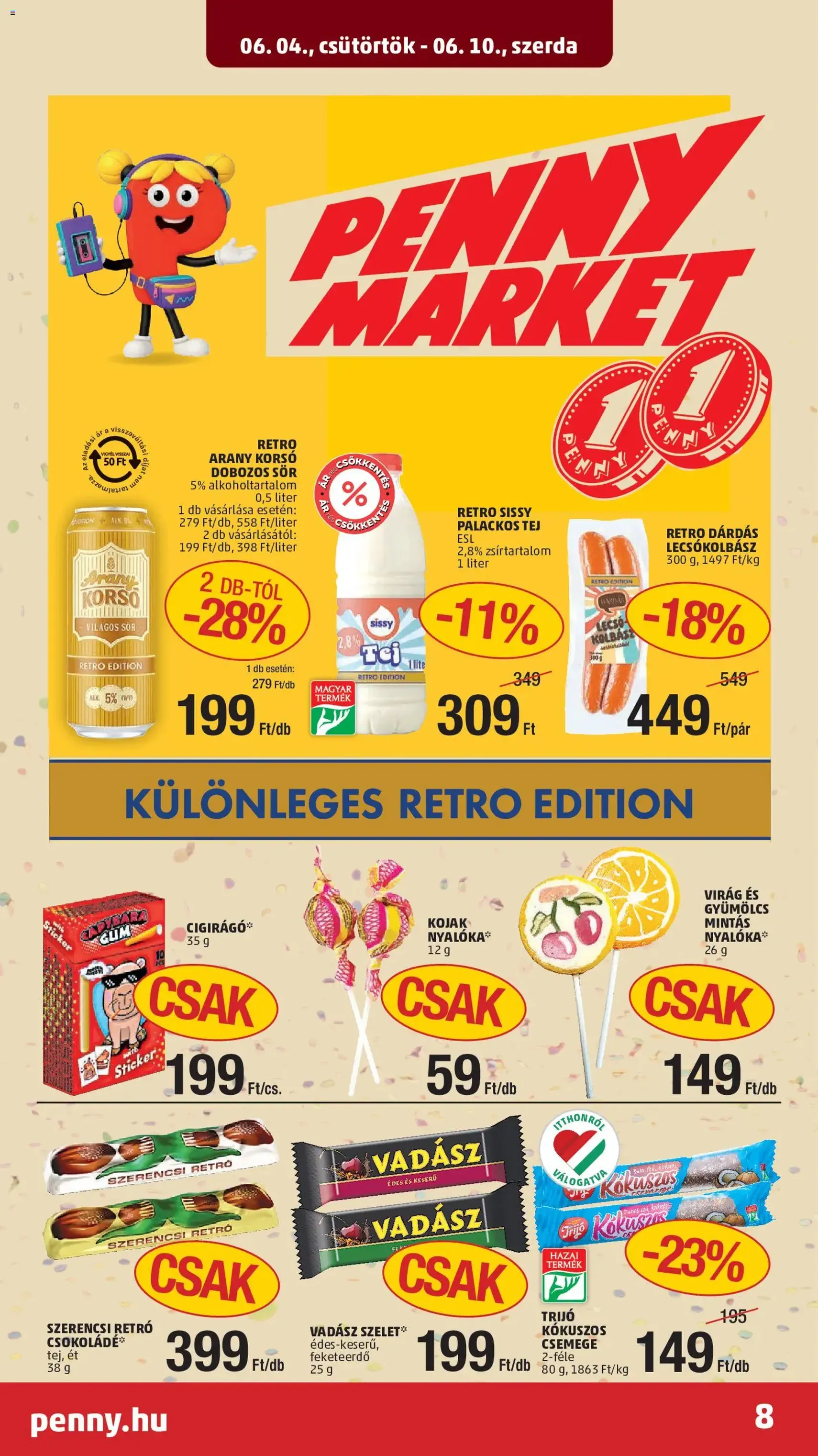 PENNY akciós újság - 2026.06.04. érvényes szórólap 12 oldal 42 oldalból