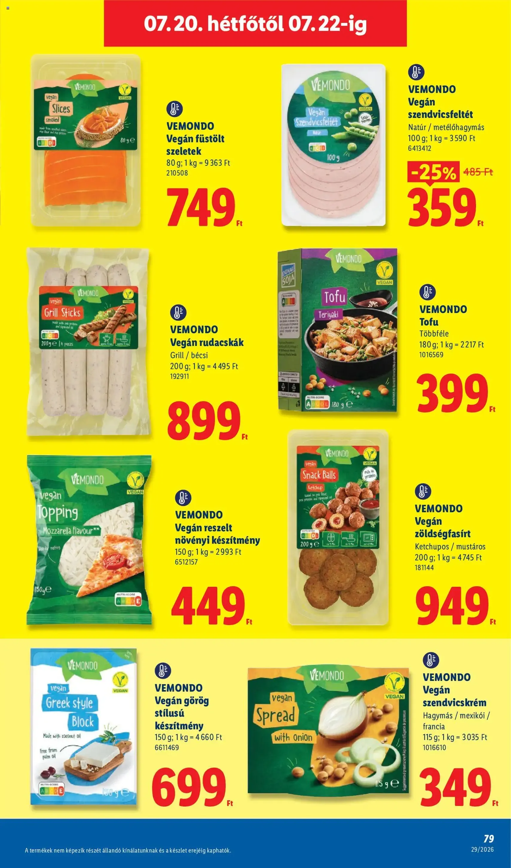 Lidl akciós újság - 2026.07.16. érvényes szórólap 79 oldal 88 oldalból