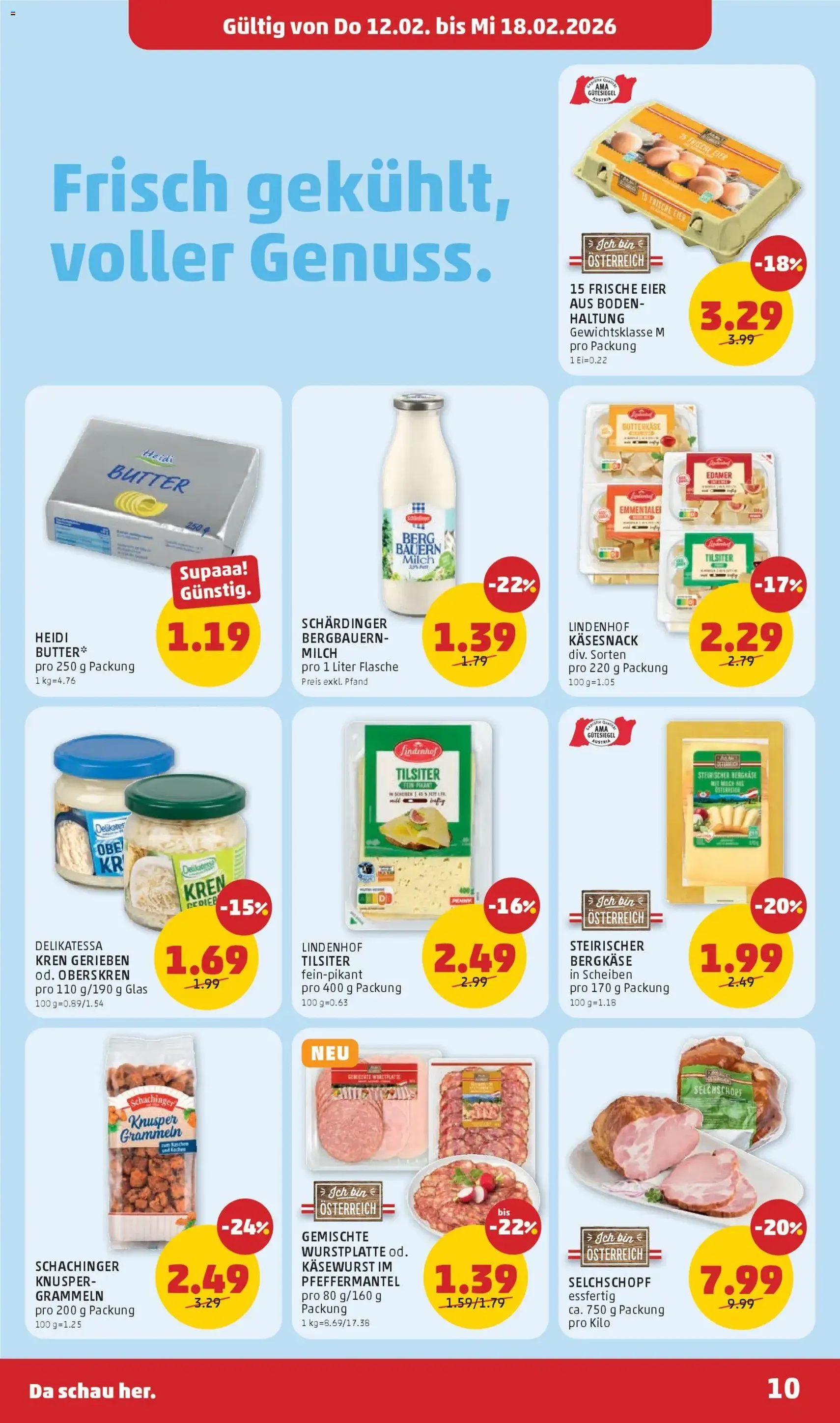 Penny Markt Flugblatt - Gültiger Prospekt ab 12.02.2026, Seite 10 von insgesamt 32