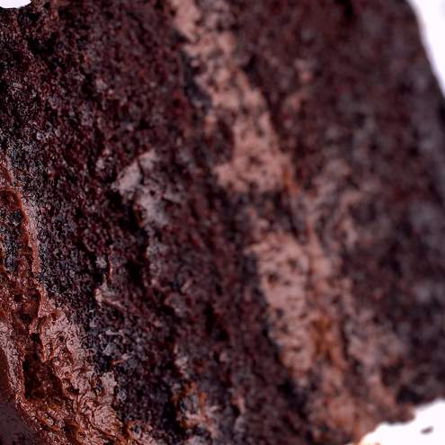 Torta al cioccolato morbida e umida con cacao in polvere - procedimento 1