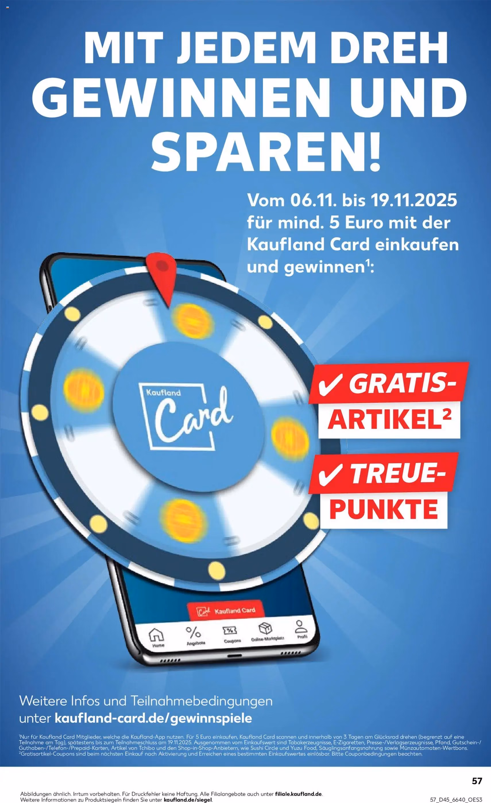 Kaufland Prospekt - Gültiger Prospekt ab 06.11.2025, Seite 57 von insgesamt 64