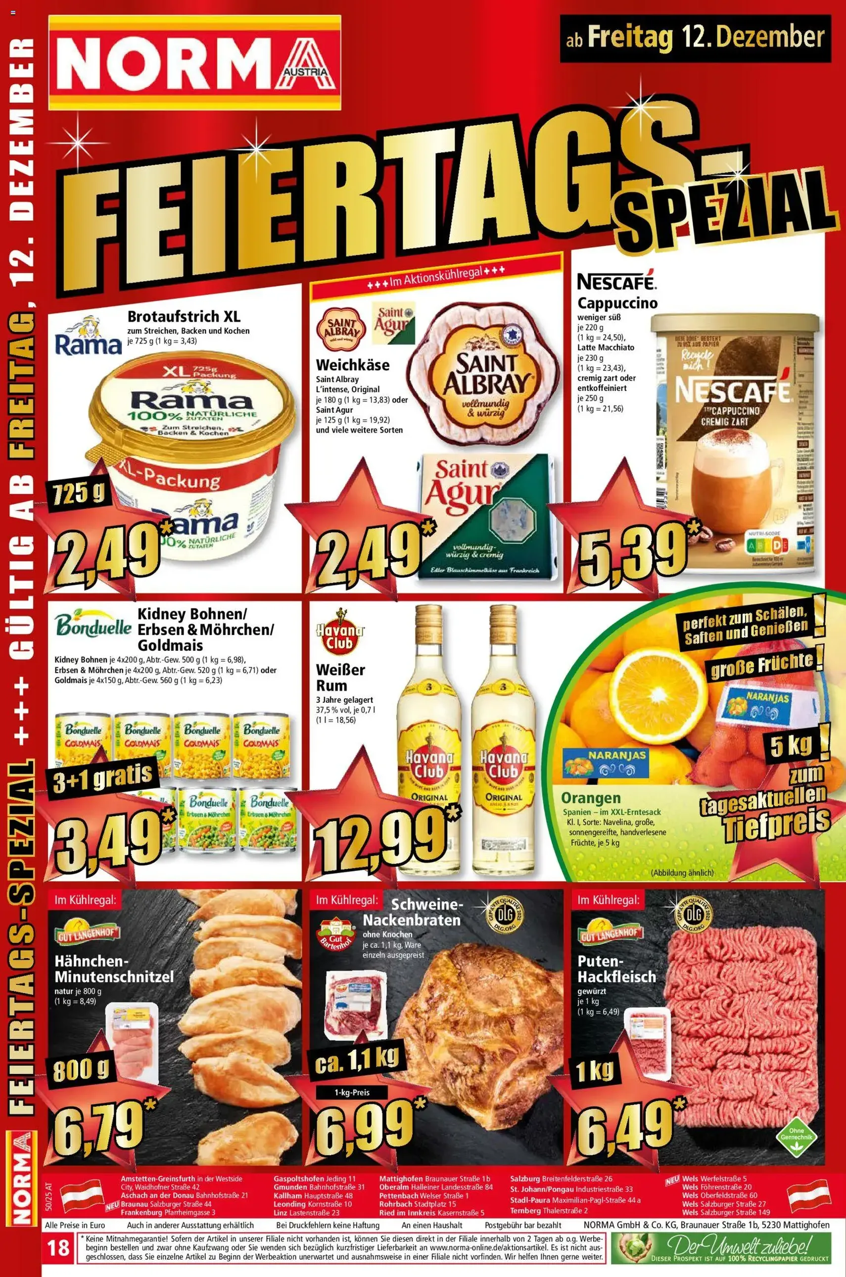 Norma Flugblatt - Gültiger Prospekt ab 08.12.2025, Seite 18 von insgesamt 20