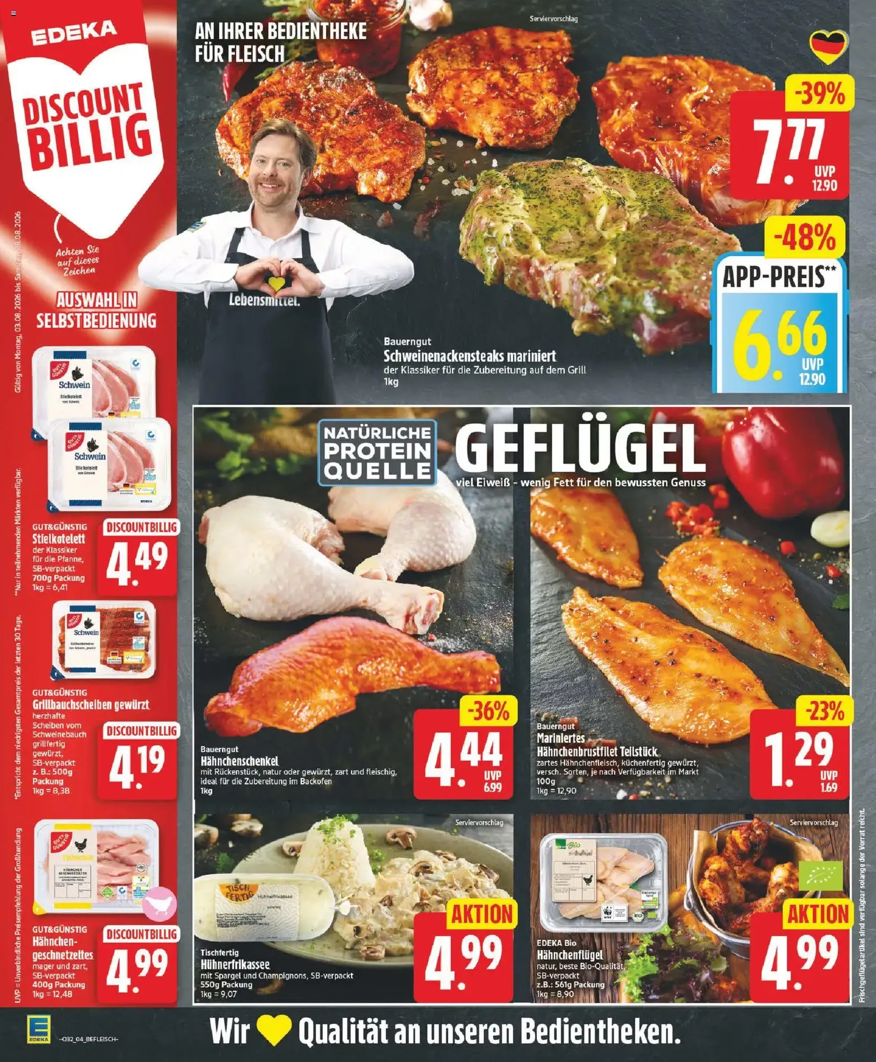 Edeka Prospekt - Gültiger Prospekt ab 03.08.2026, Seite 4 von insgesamt 27