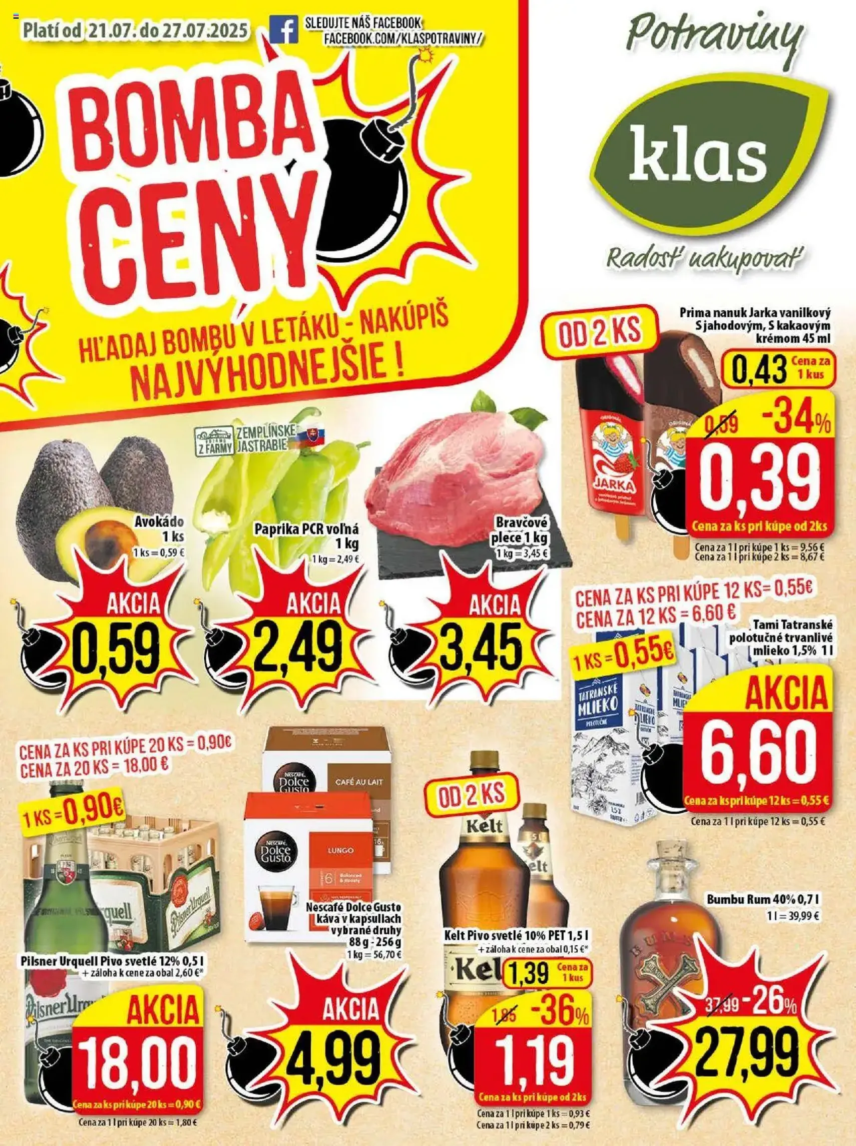 Klas leták - platný leták od 21.07.2025 strana 1 z 21 Klas leták - platný leták od 21.07.2025 strana 1 z 21
