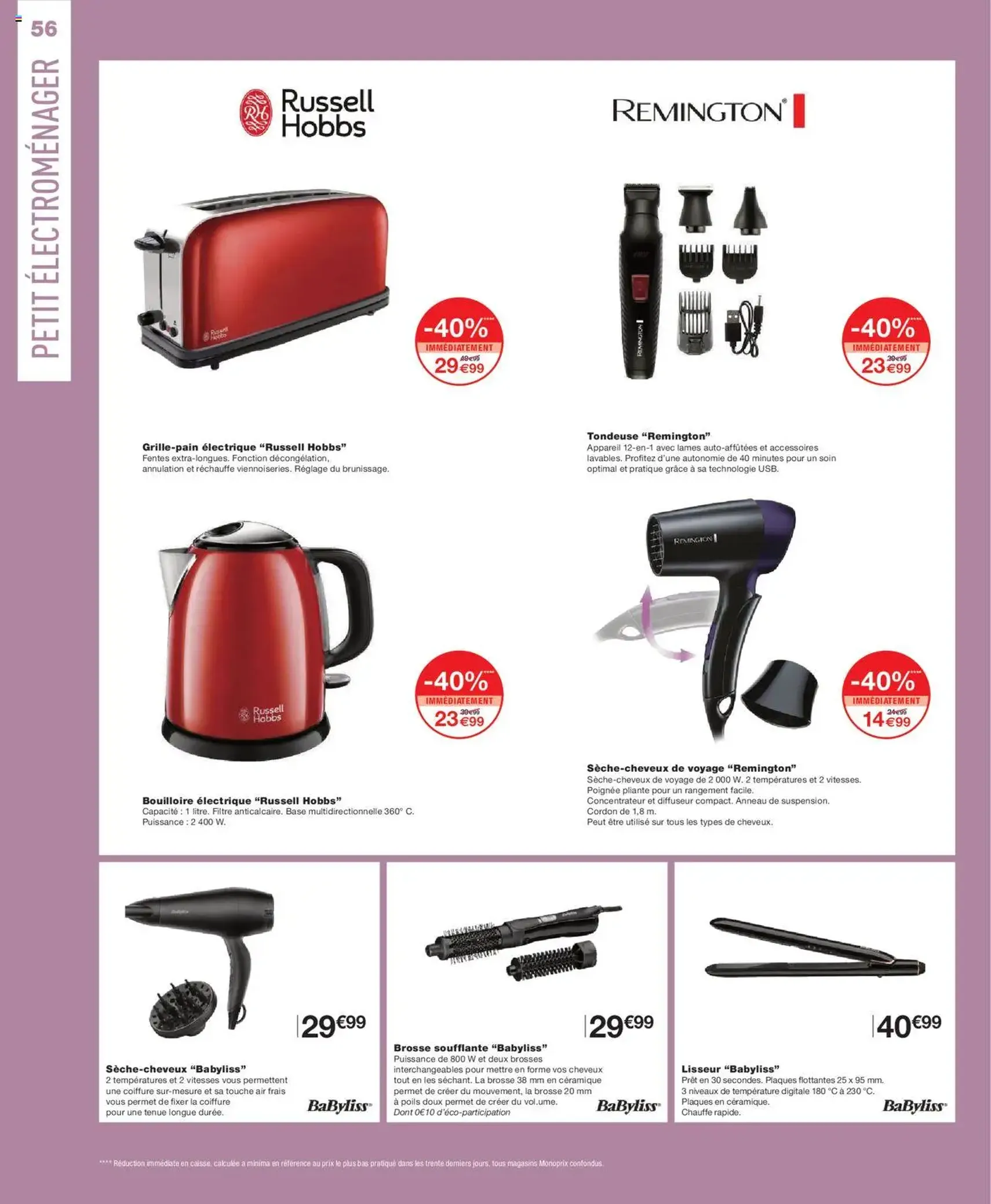 Monoprix catalogue - brochure valable à partir du 04/10/2025, page 56 sur 61