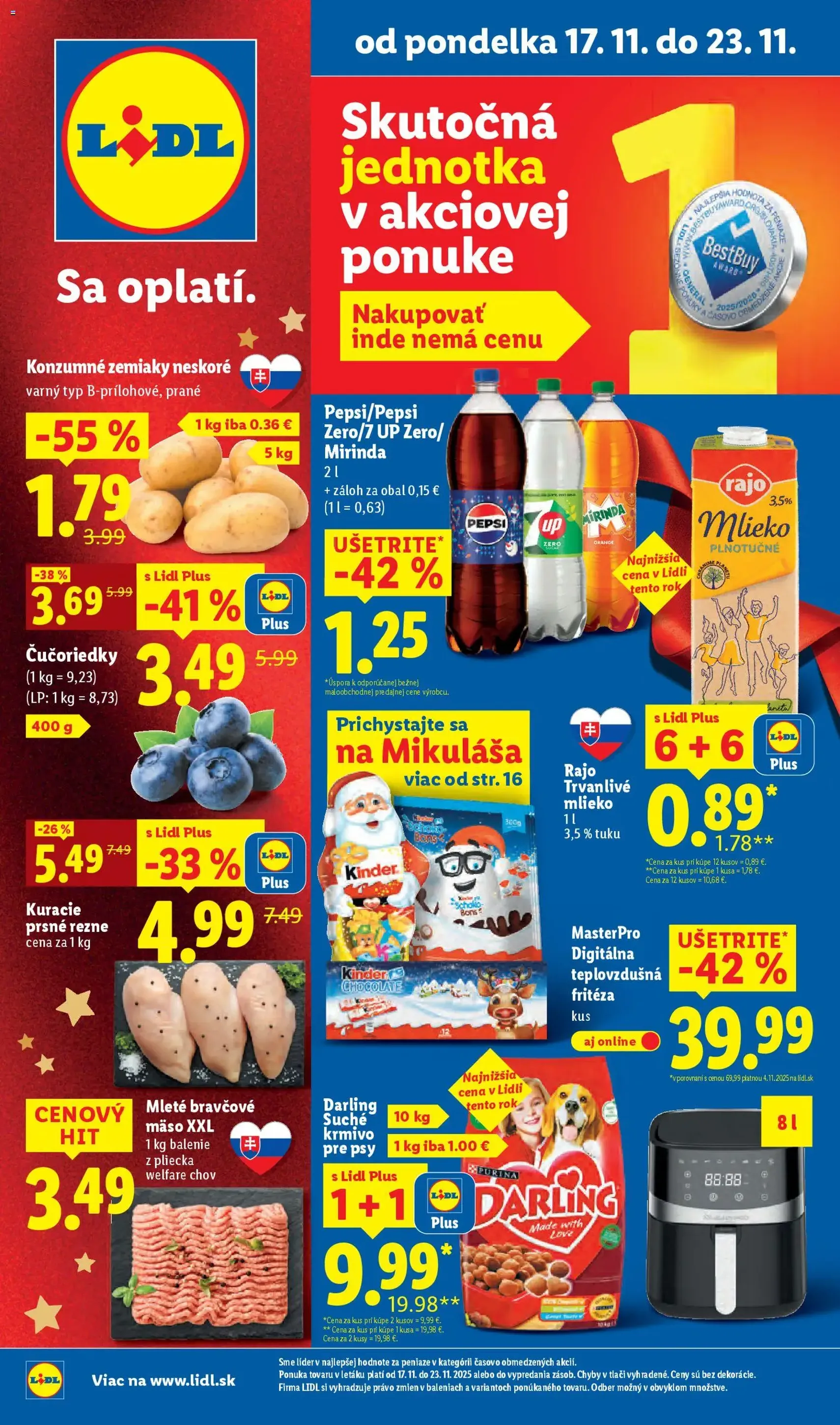 Lidl - Black Friday - platný leták od 17.11.2025 strana 1 z 99
