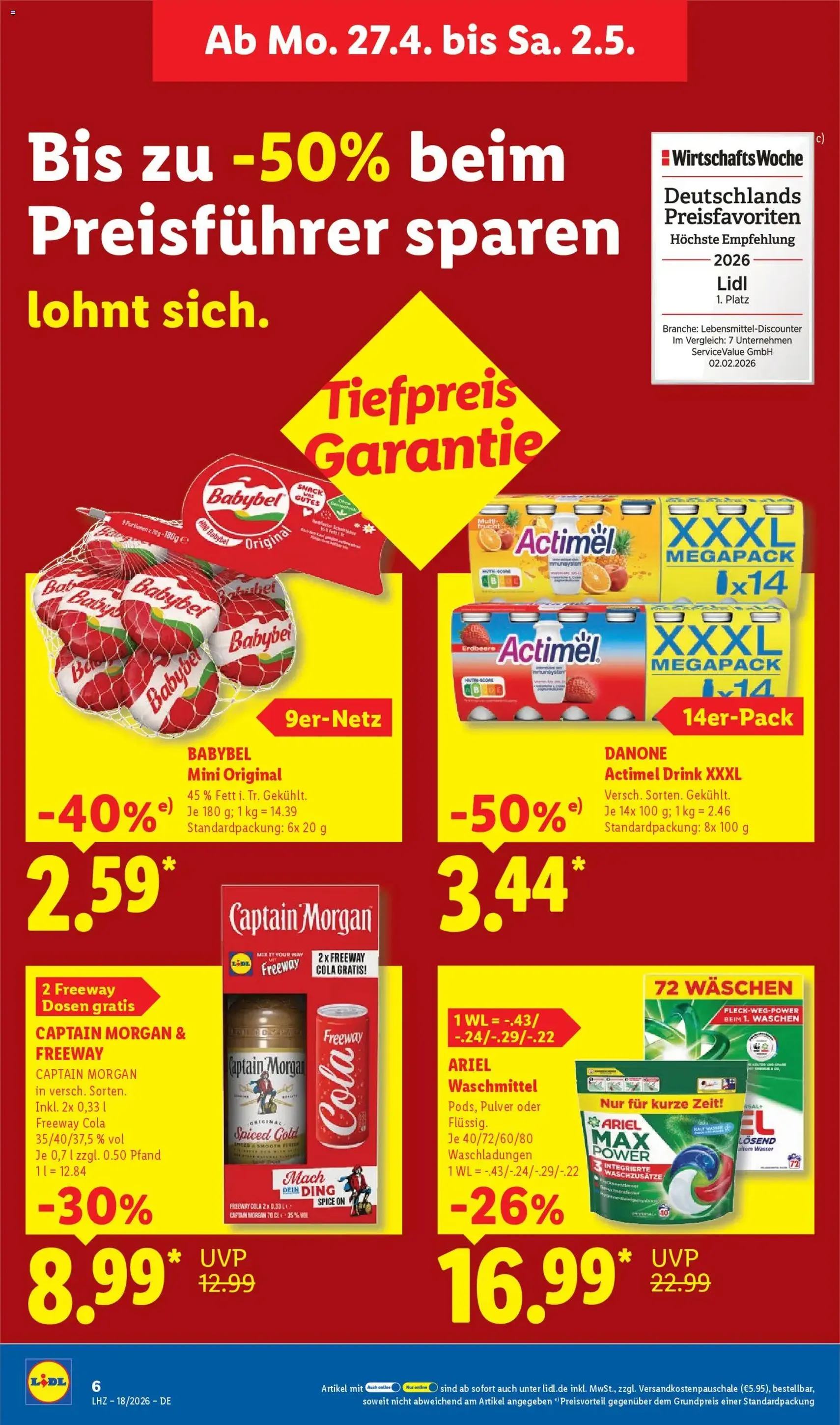 Lidl Prospekt - Gültiger Prospekt ab 27.04.2026, Seite 14 von insgesamt 68