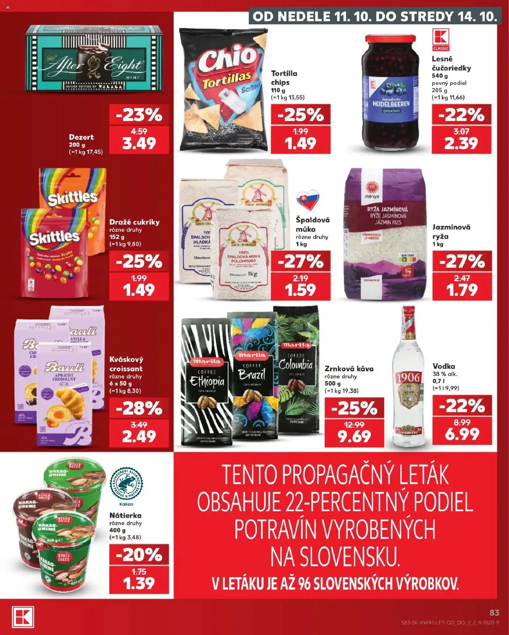 Kaufland leták - platný leták od 08.10.2026 strana 83 z 86