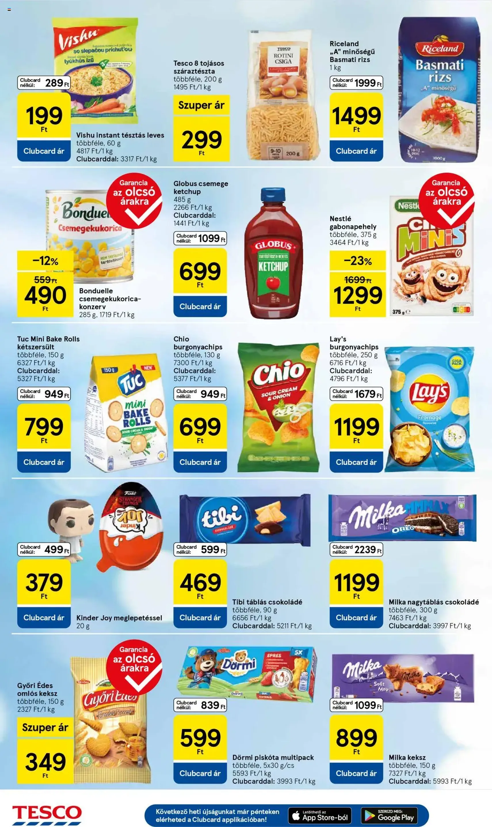 Tesco Hipermarket - Akciós újság - 2025.10.21. érvényes szórólap 6 oldal 32 oldalból Tesco Hipermarket - Akciós újság - 2025.10.21. érvényes szórólap 6 oldal 32 oldalból