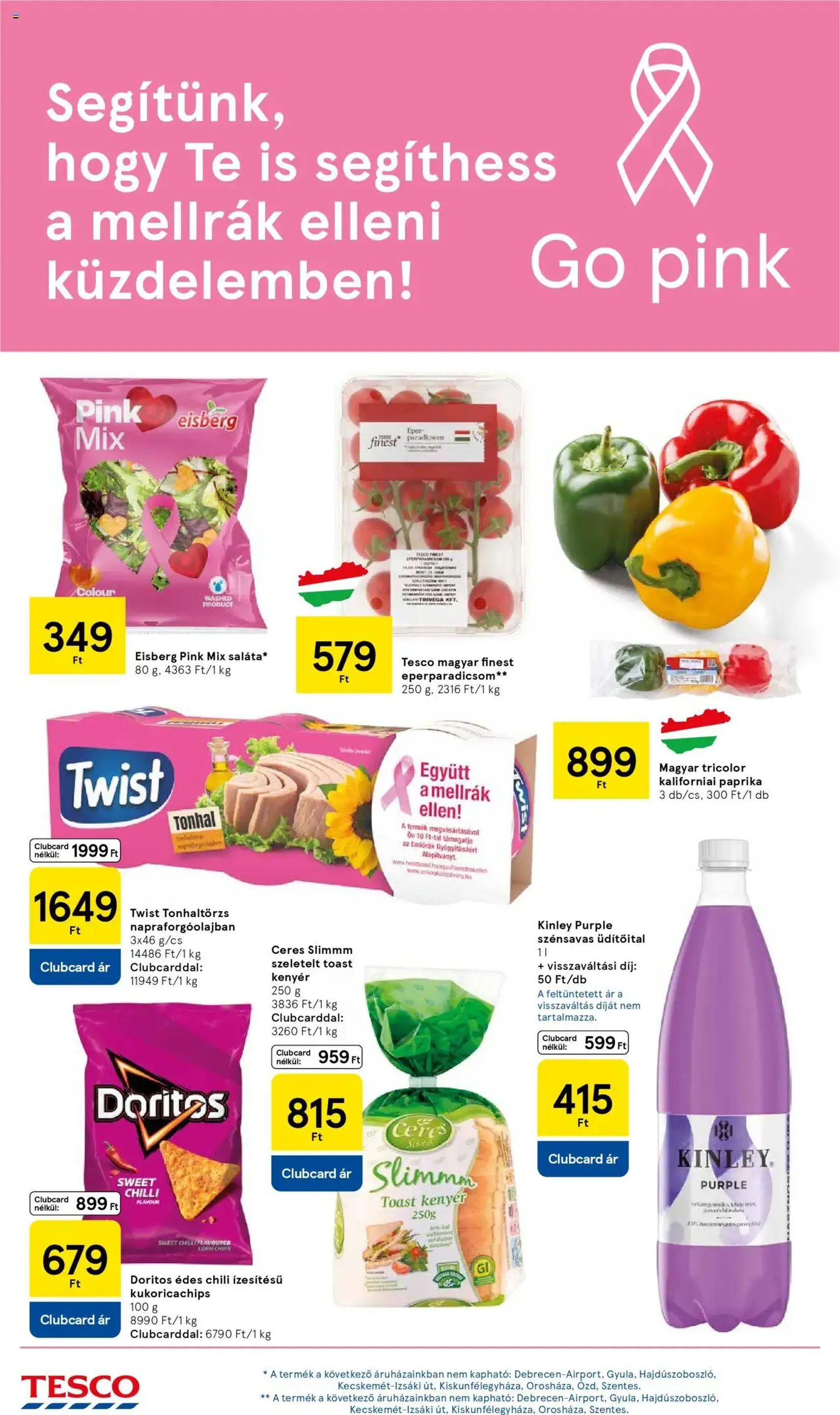 Tesco Hipermarket - Akciós újság - 2025.10.16. érvényes szórólap 20 oldal 34 oldalból Tesco Hipermarket - Akciós újság - 2025.10.16. érvényes szórólap 20 oldal 34 oldalból