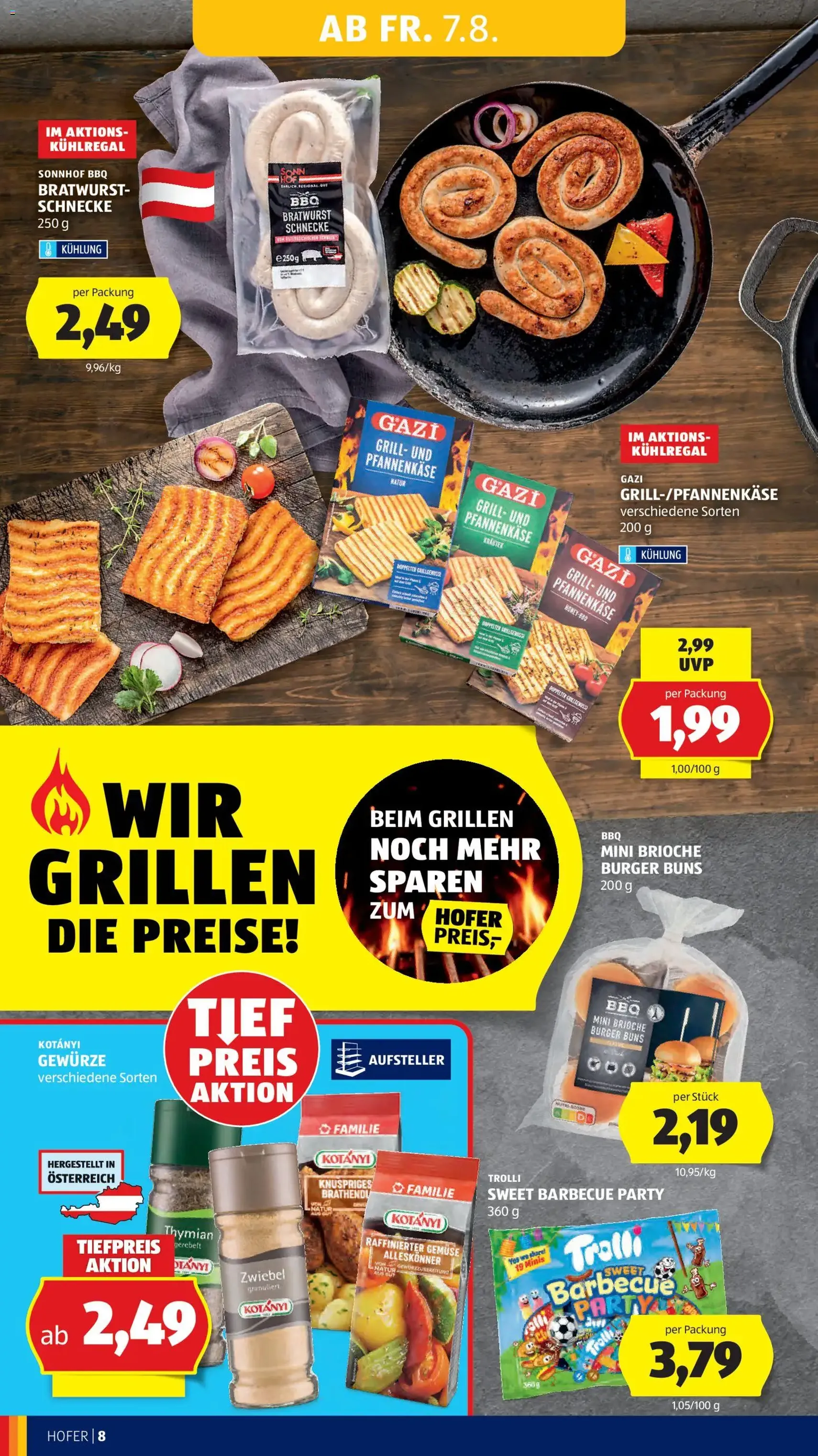 Hofer Flugblatt - Gültiger Prospekt ab 07.08.2026, Seite 20 von insgesamt 47