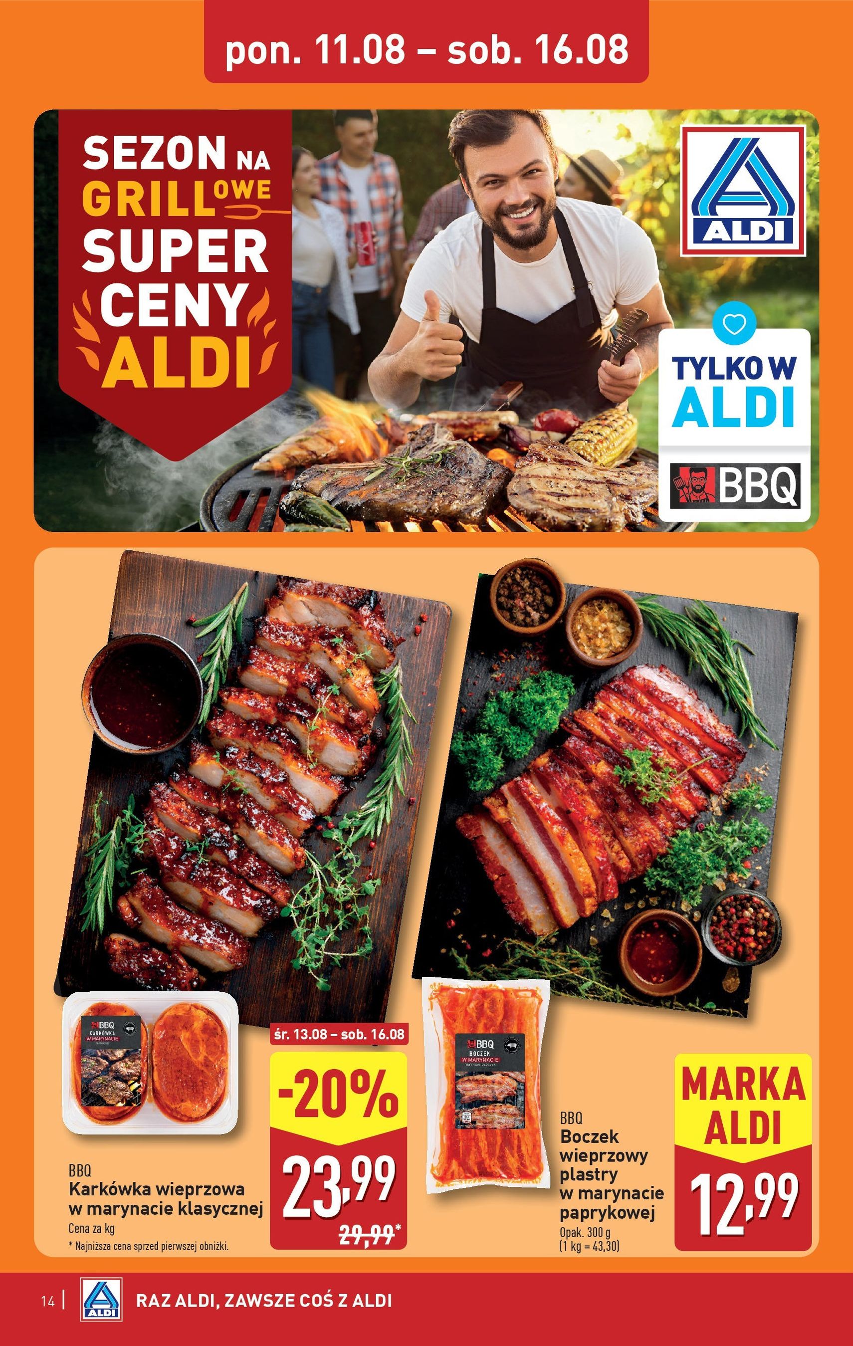 Aldi Gazetka - ważny gazetka od 11.08.2025 strona 14 z 40 Aldi Gazetka - ważny gazetka od 11.08.2025 strona 14 z 40