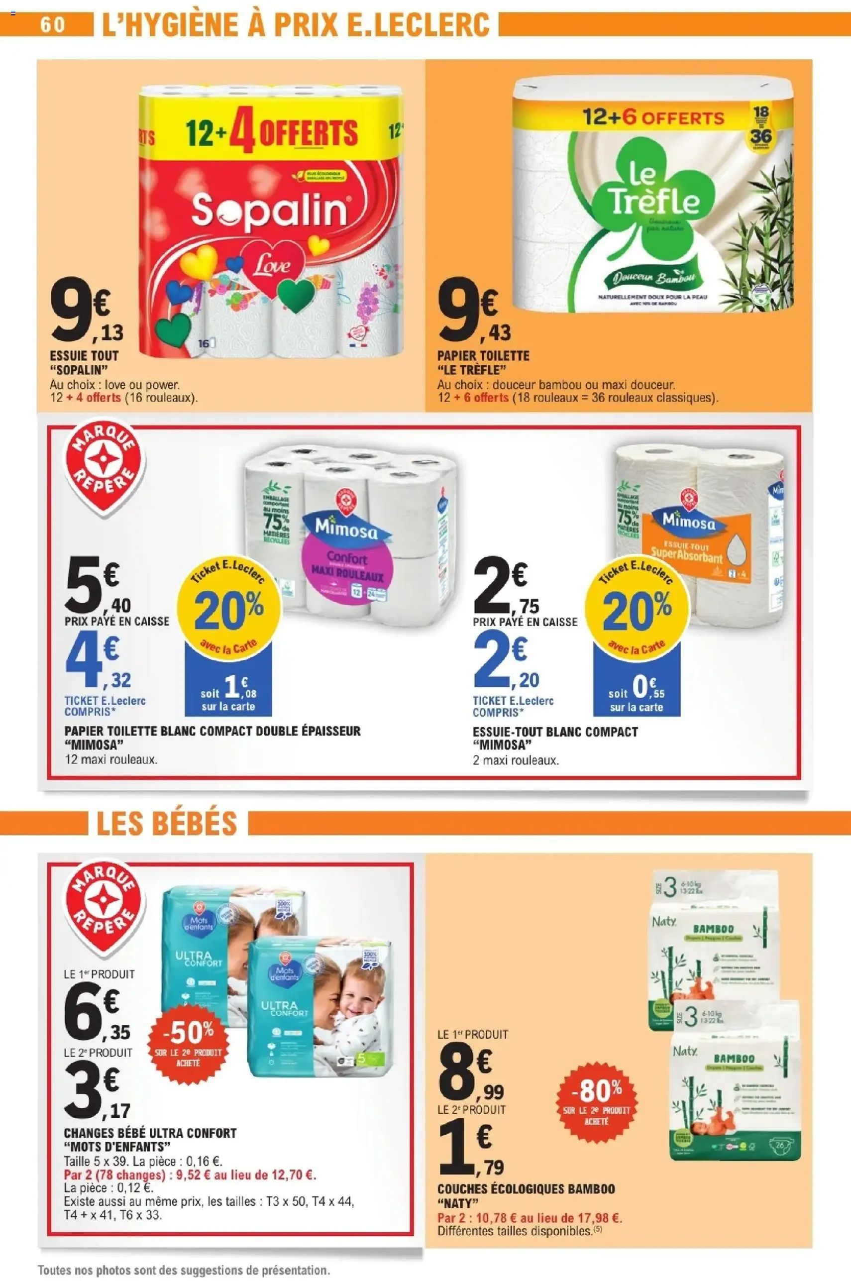 E.Leclerc catalogue semaine 51 - brochure valable à partir du 16/12/2025, page 60 sur 64