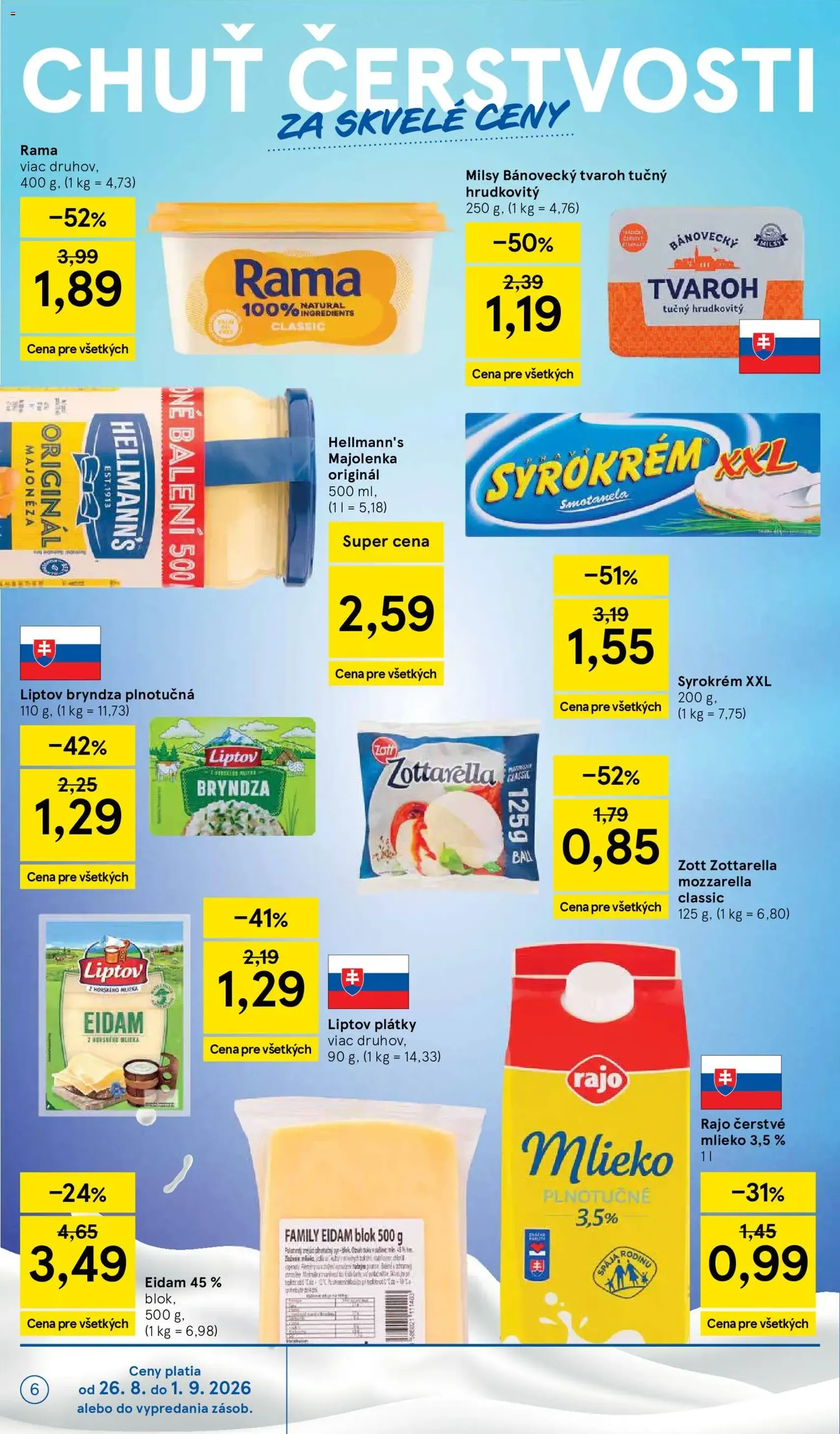 Tesco Hypermarket - leták - platný leták od 26.08.2026 strana 6 z 58