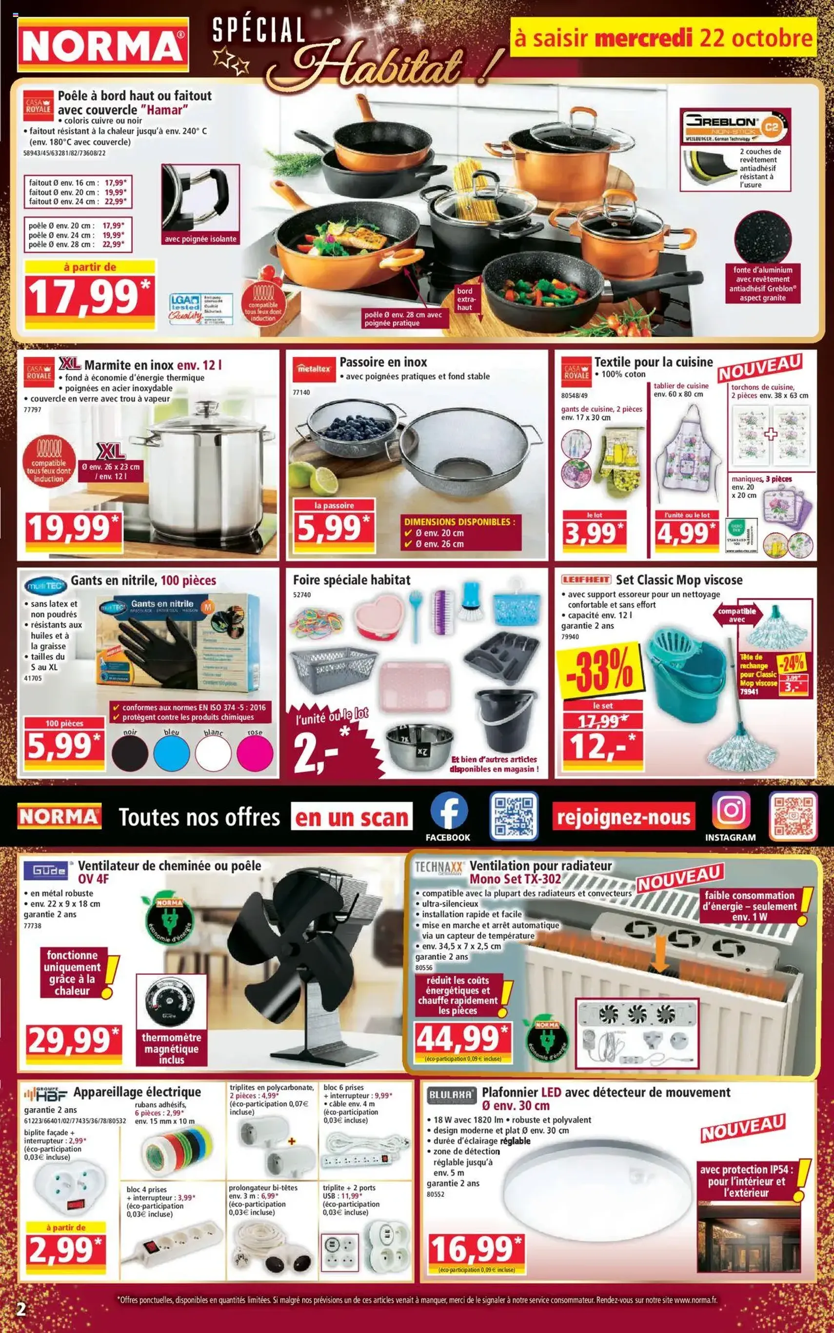 Norma catalogue - brochure valable à partir du 22/10/2025, page 2 sur 12 Norma catalogue - brochure valable à partir du 22/10/2025, page 2 sur 12