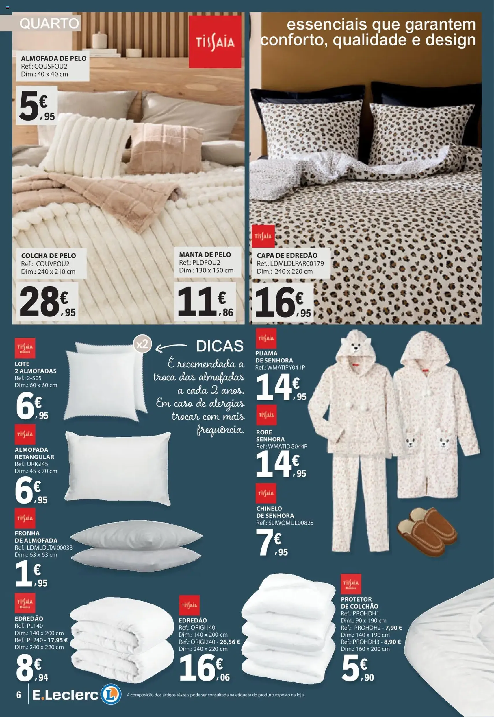 E.Leclerc Têxtil Lar e Limpeza - folheto válido a partir de 30/12/2025 página 6 de 24