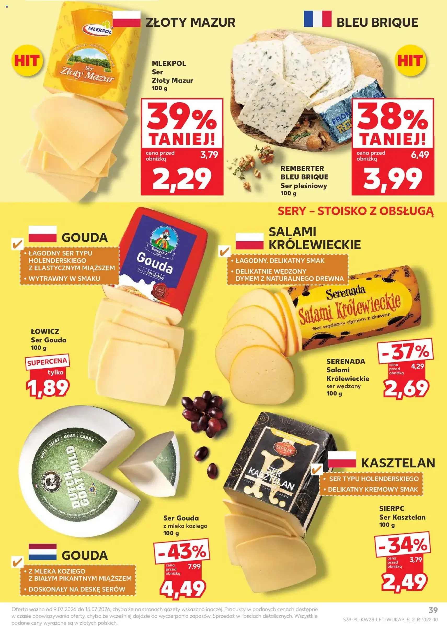 Kaufland gazetka - ważny gazetka od 09.07.2026 strona 39 z 80