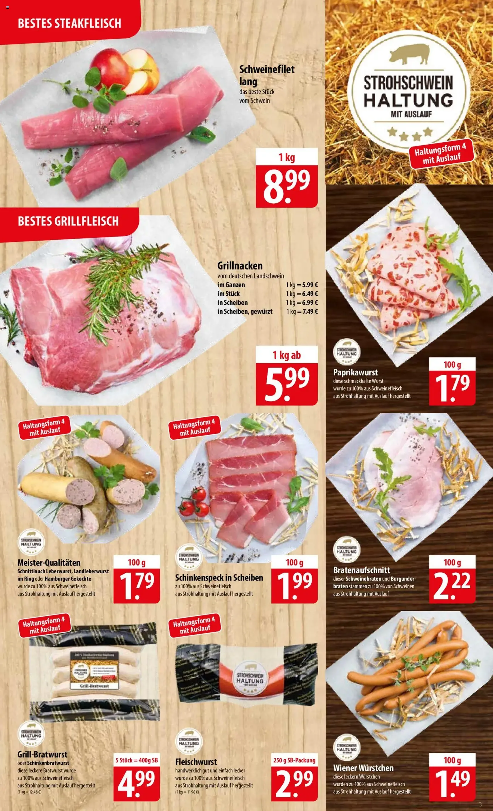 Famila Prospekt - Gültiger Prospekt ab 08.06.2026, Seite 3 von insgesamt 24