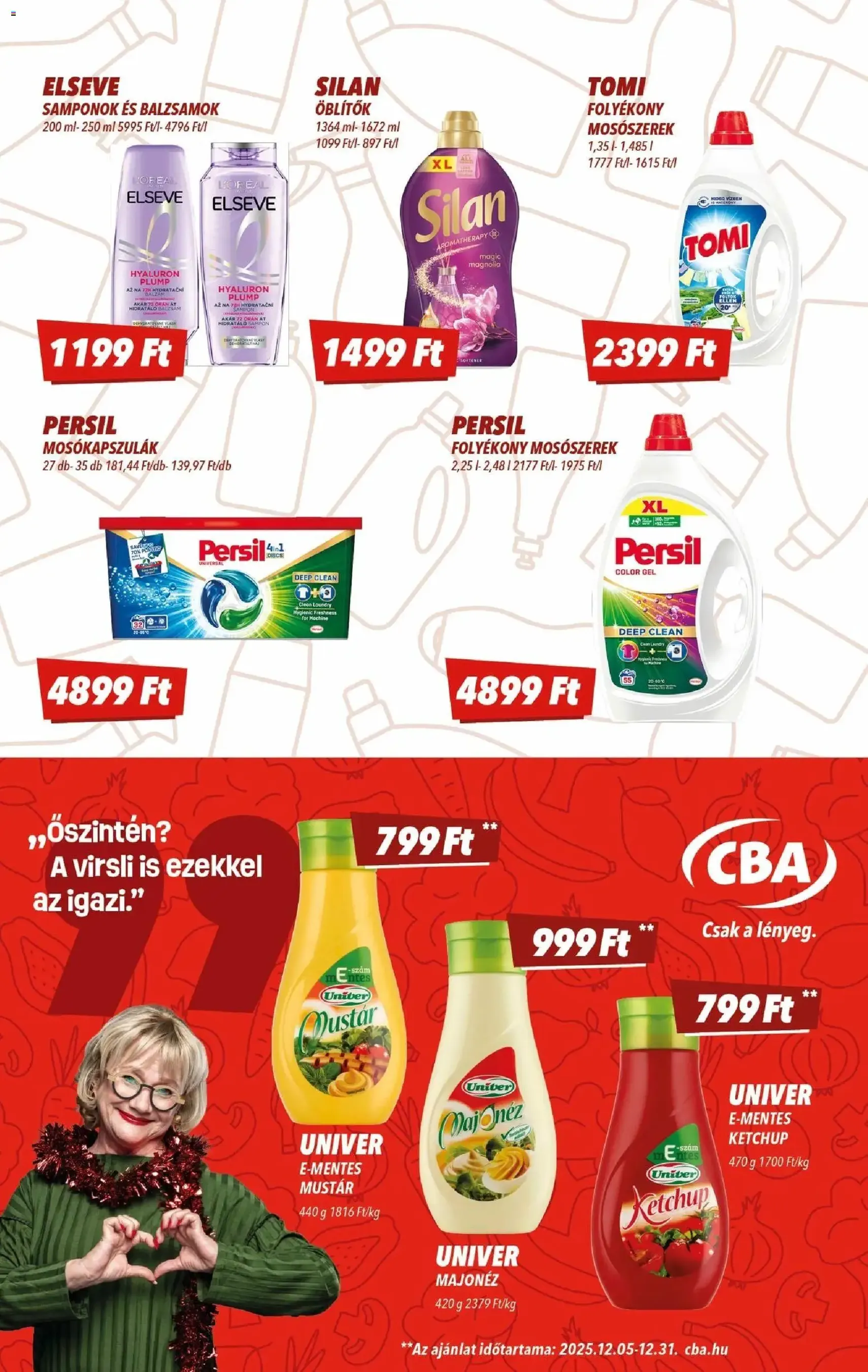 CBA Akciós újság - 2025.12.11. érvényes szórólap 11 oldal 12 oldalból