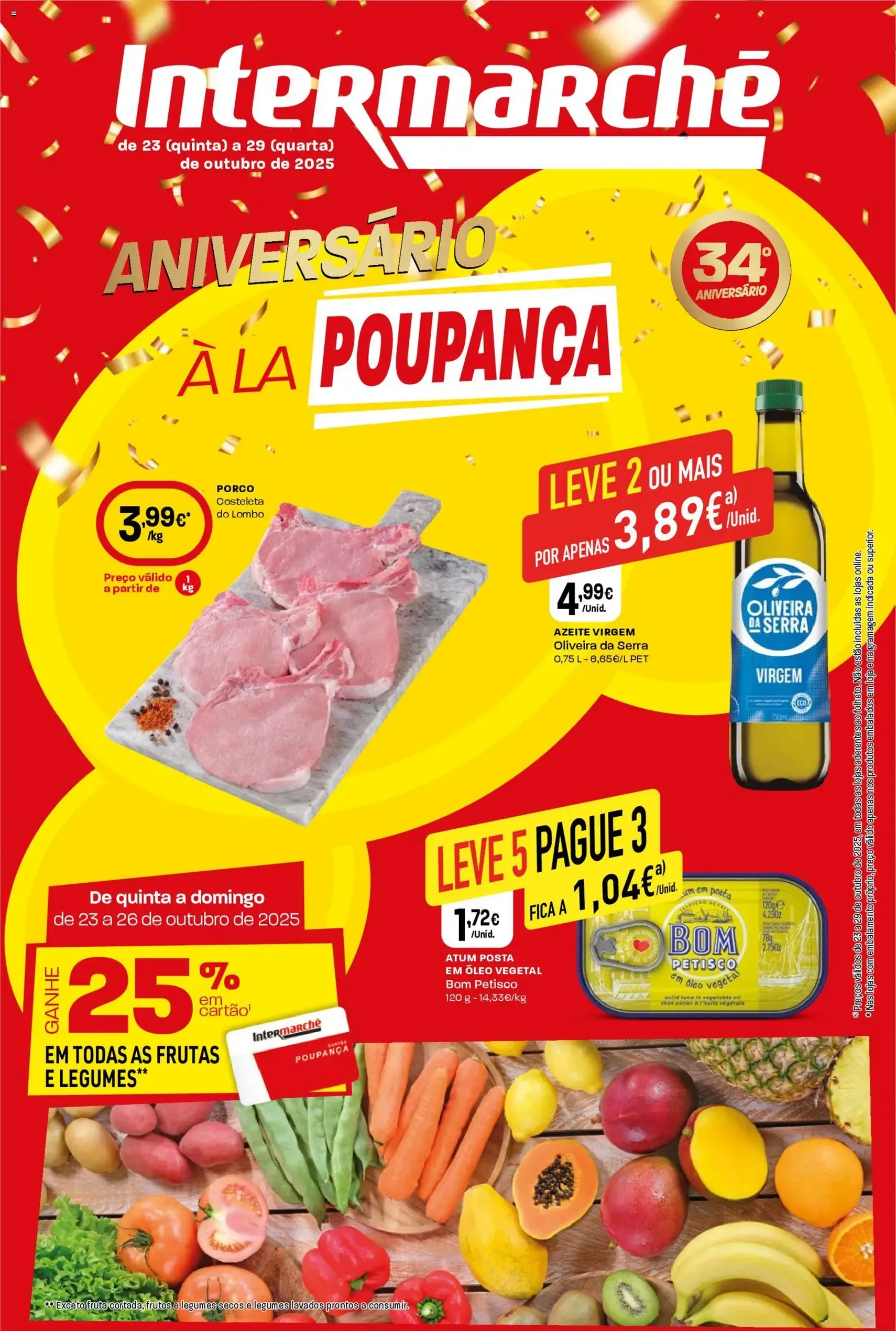 Intermarché folheto - folheto válido a partir de 23/10/2025 página 1 de 48 Intermarché folheto - folheto válido a partir de 23/10/2025 página 1 de 48