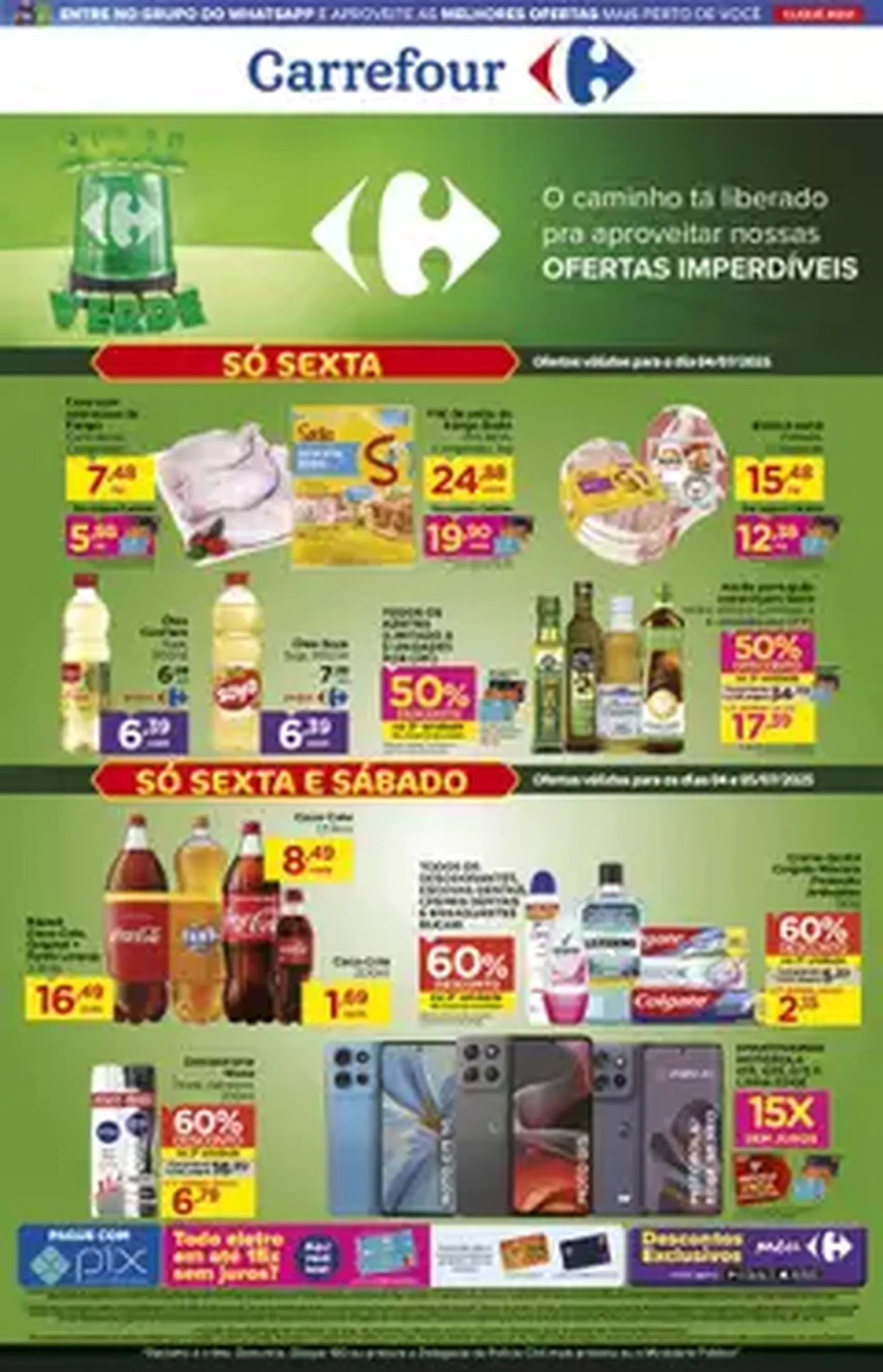Carrefour - Ofertas da semana - folheto válido a partir de 04/07/2025 página 1 de 1