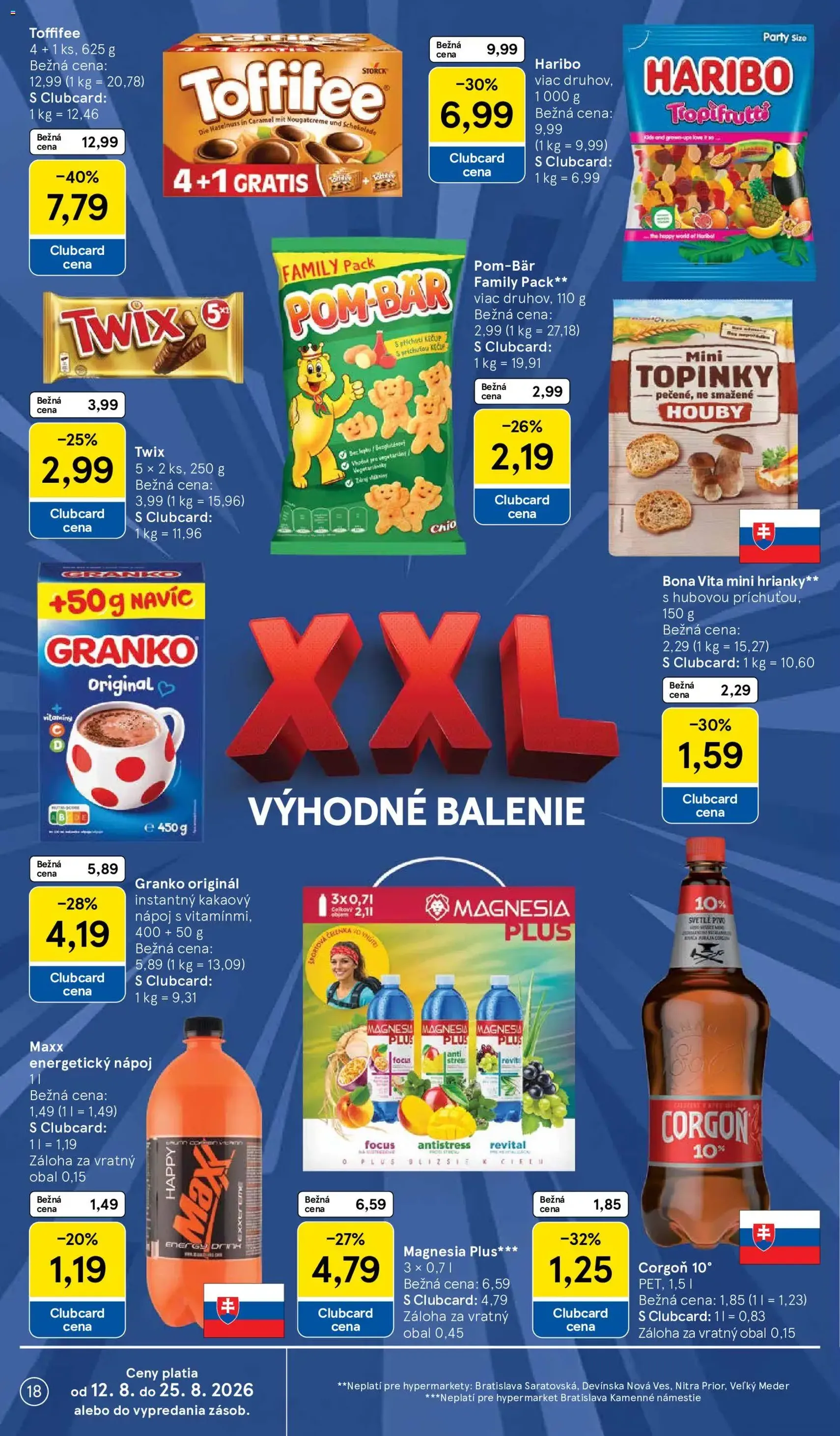 Tesco Hypermarket - leták - platný leták od 12.08.2026 strana 18 z 54